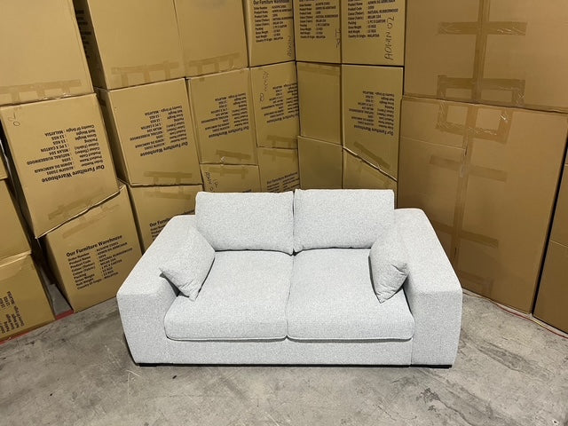 Marcell 2 seater sofa  (f)(d) 25137f in milan 150 pebble