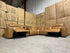 Arlo Modular Lounge With 2 Dual Motion Electric Recliners in Tan