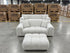 Bobbi Lounge 3 + 2 + Ottoman In Naturual