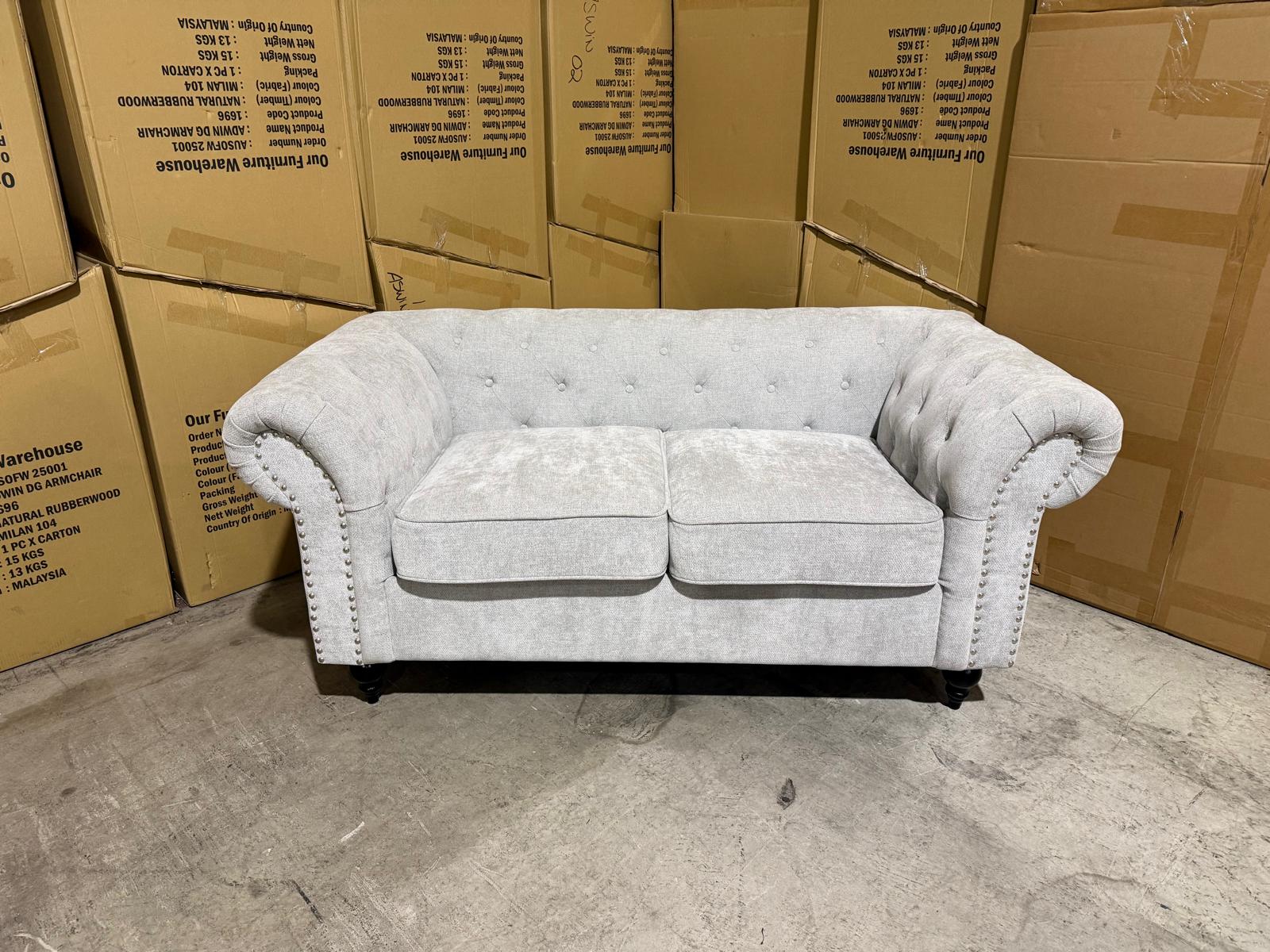 Jester 3+2 Seater Lounges Package In Fifty Shades