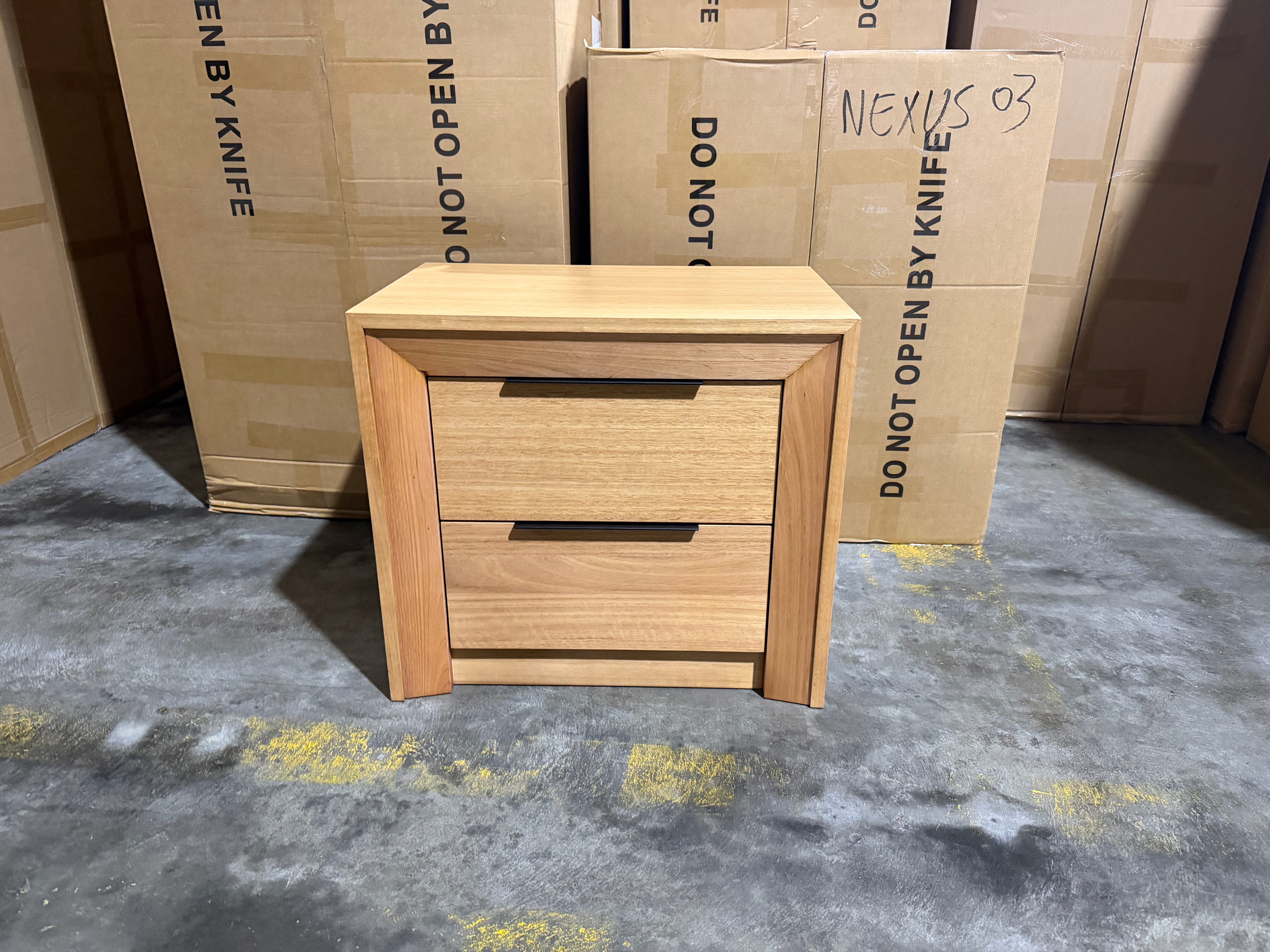 Ottawa Bedside Chest in Tassie Oak