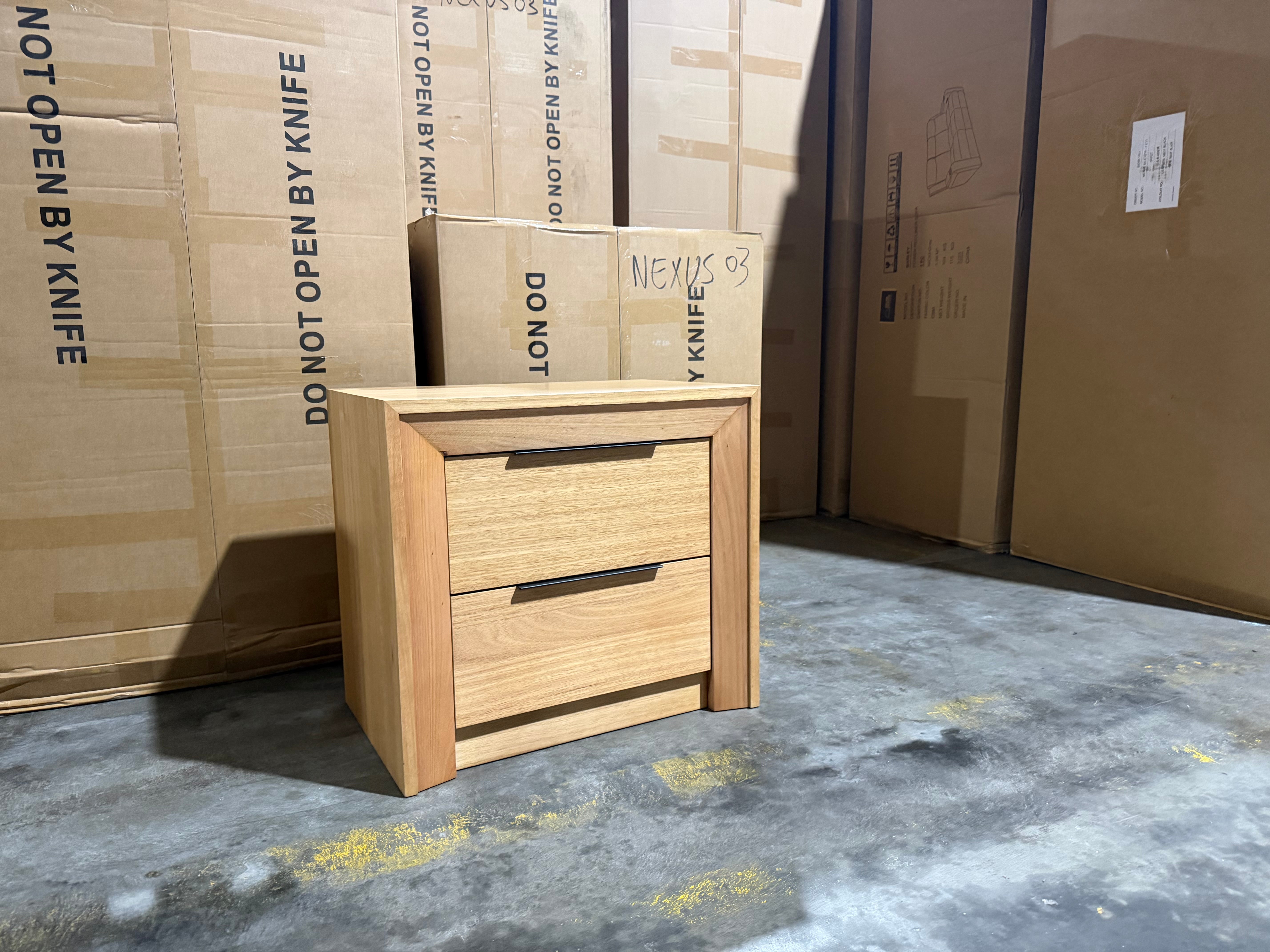 Ottawa Bedside Chest in Tassie Oak