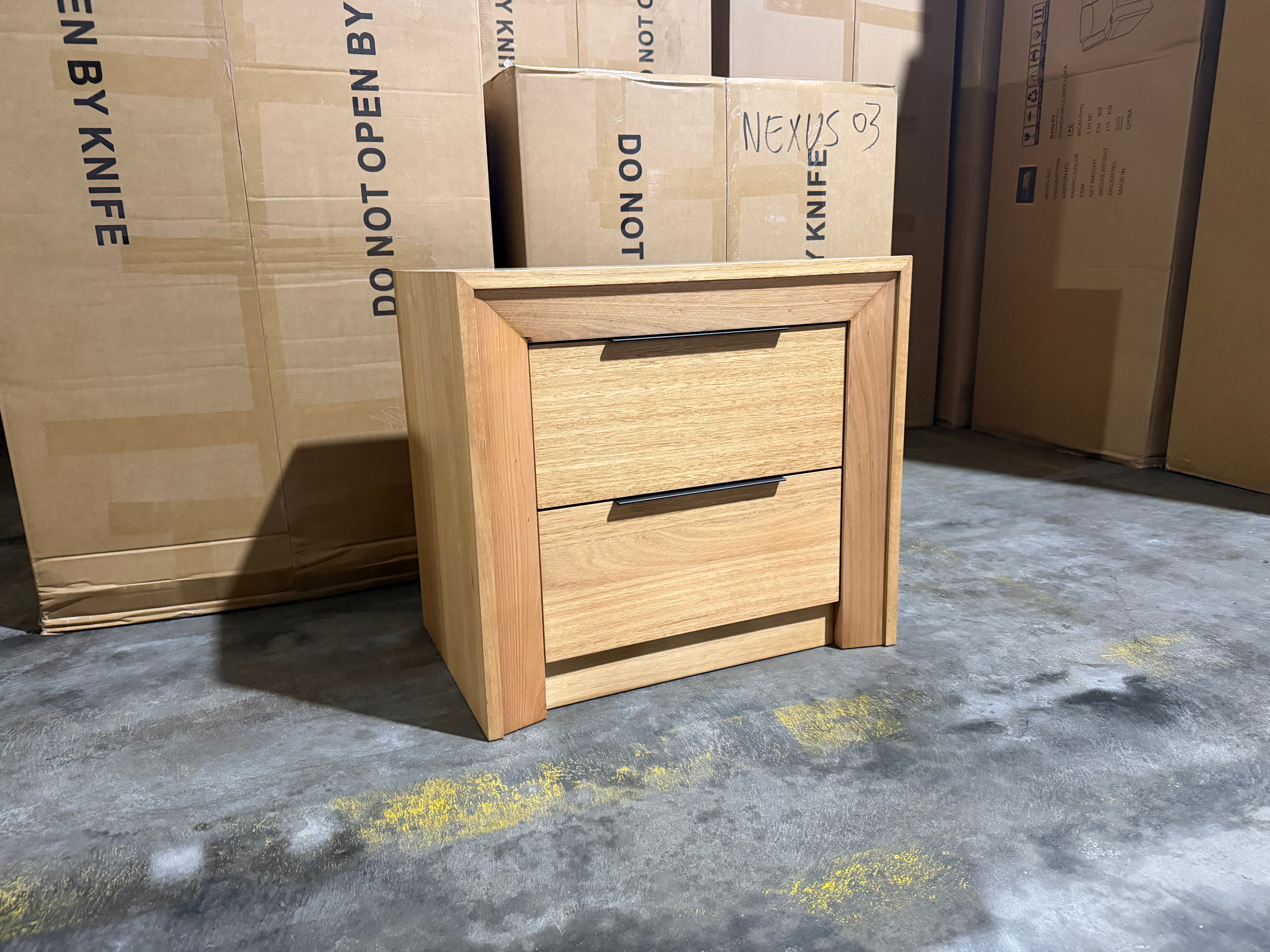 Ottawa Bedside Chest in Tassie Oak