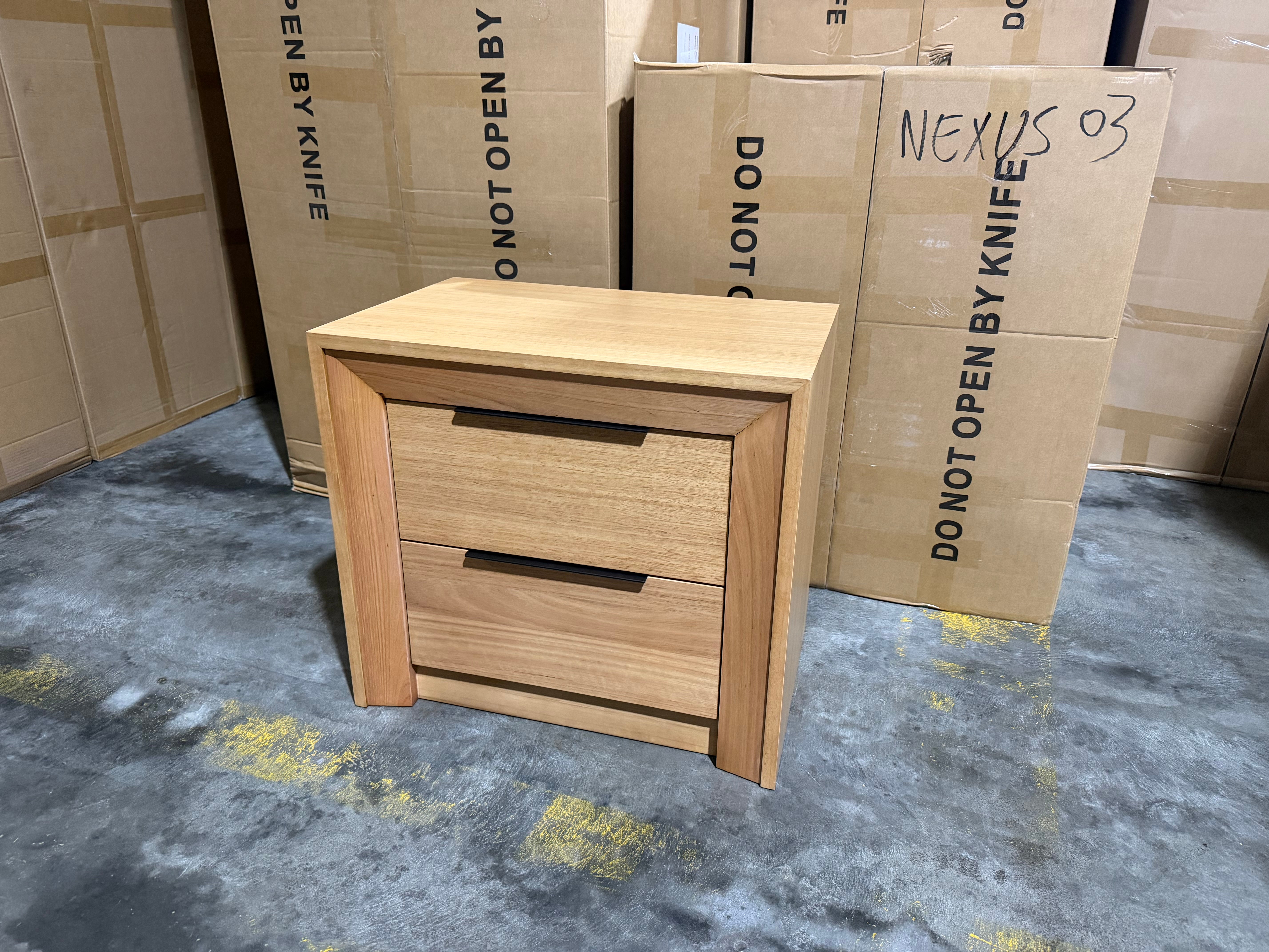 Ottawa Bedside Chest in Tassie Oak