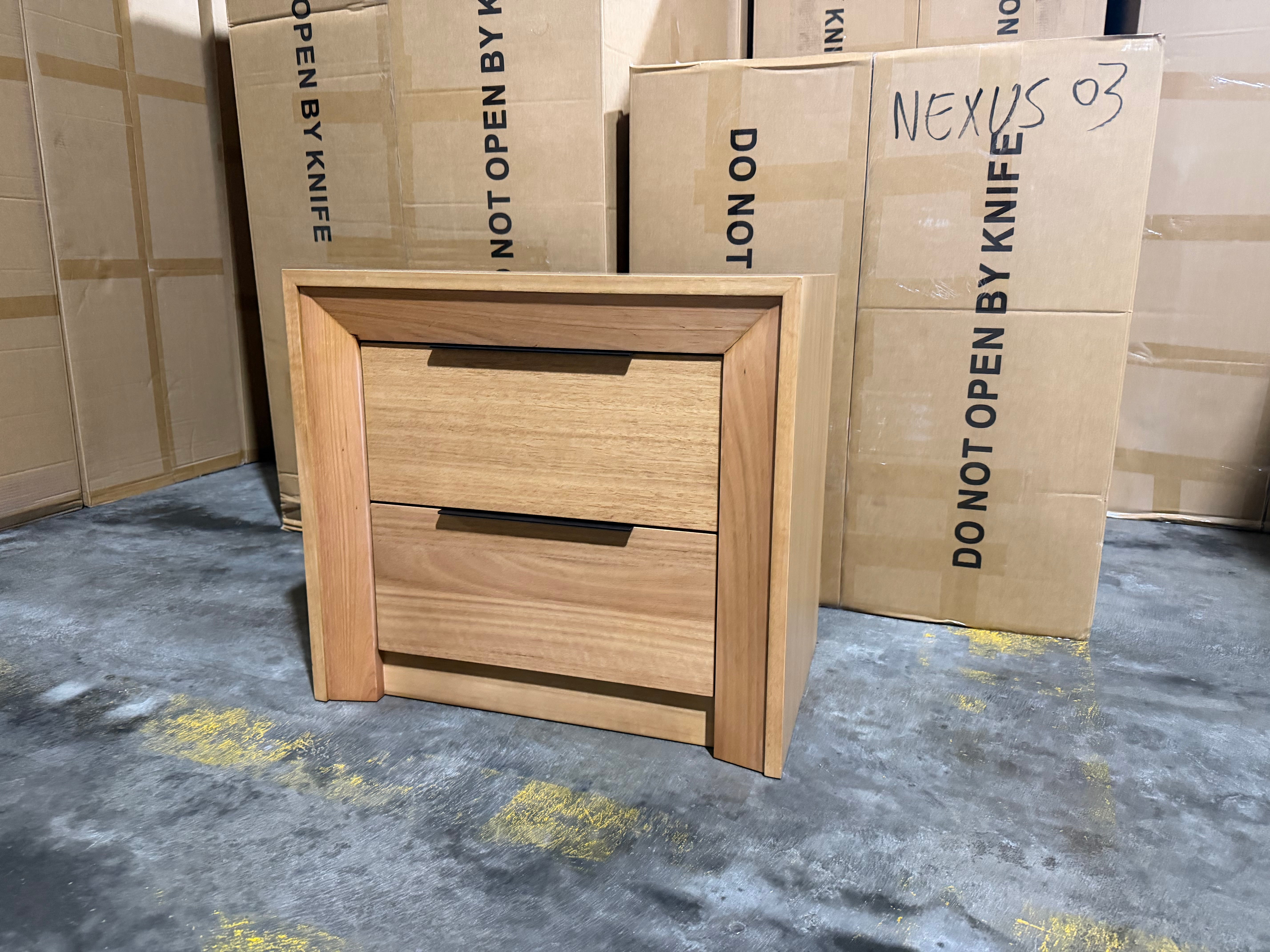 Ottawa Bedside Chest in Tassie Oak