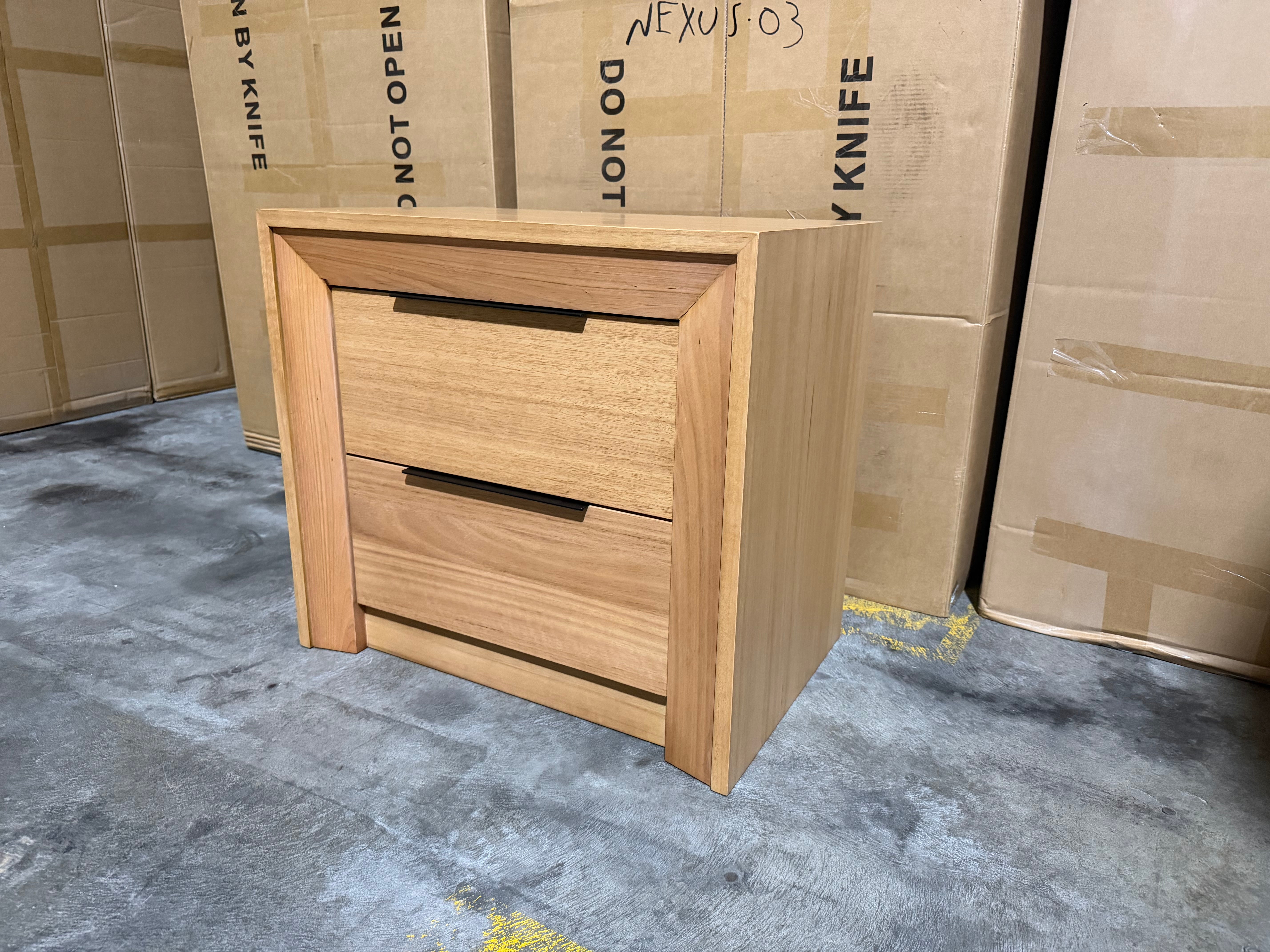 Ottawa Bedside Chest in Tassie Oak