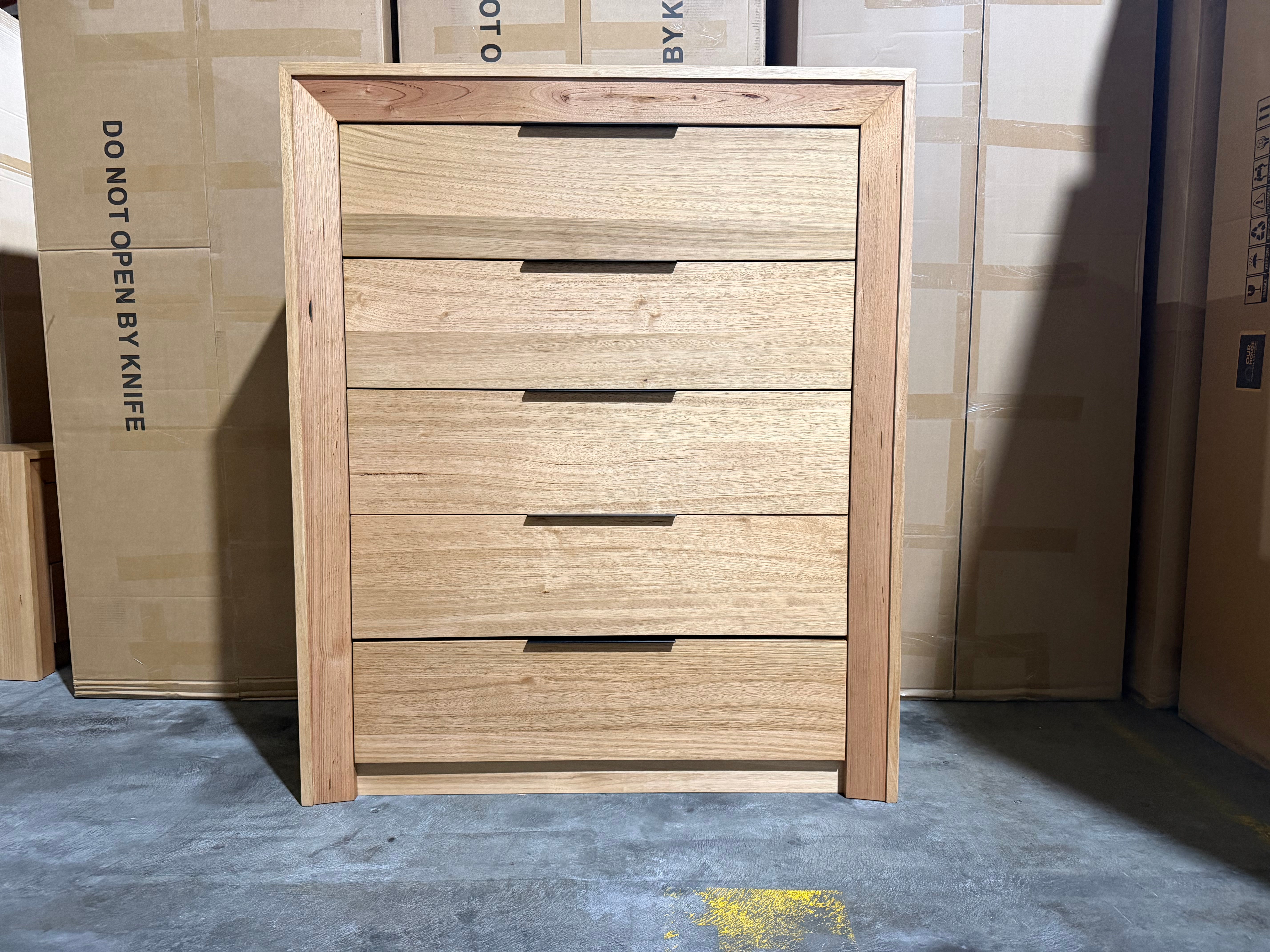 Ottawa Bedroom Range Tallboy In Tassie Oak