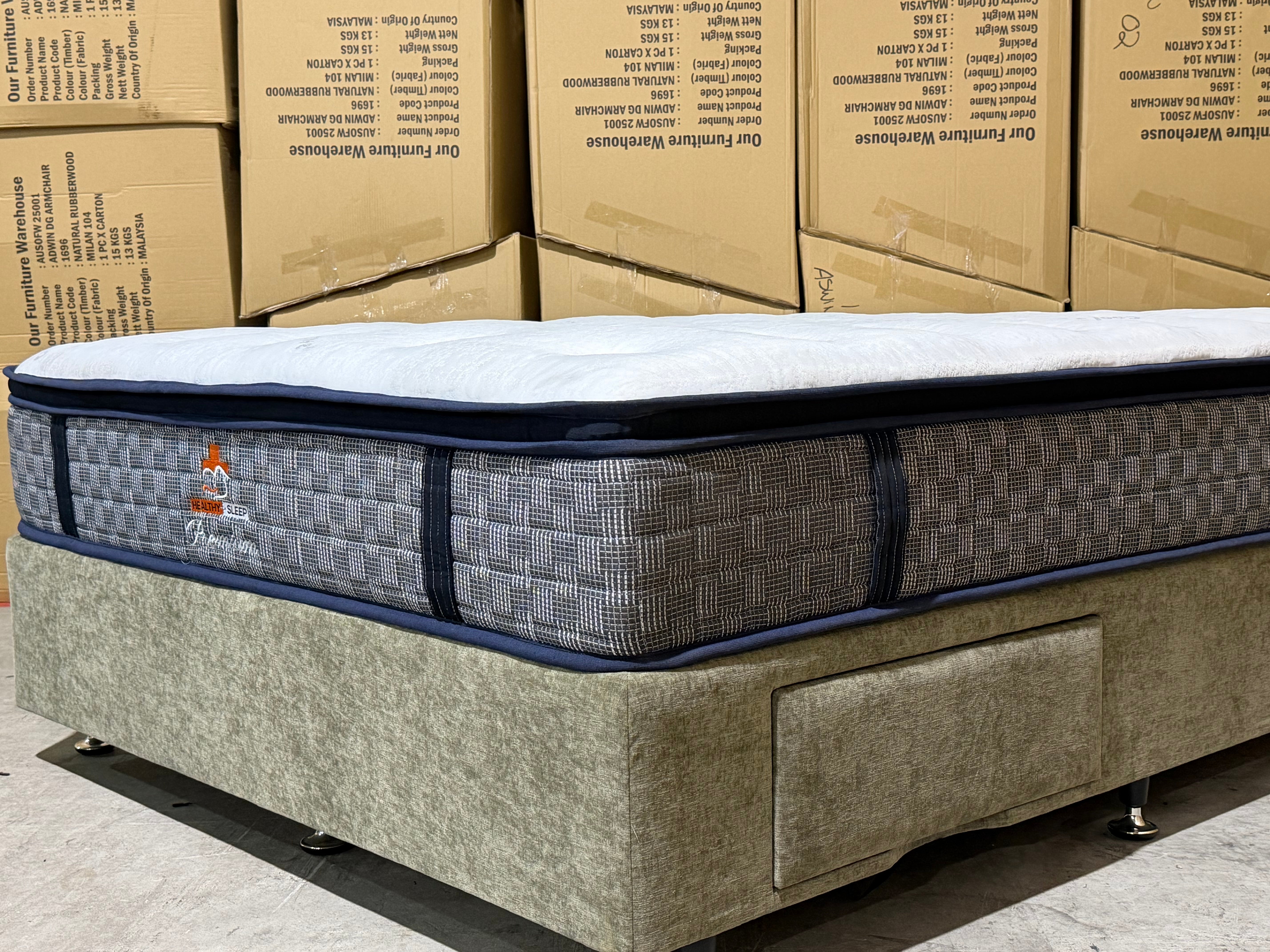 The Hybrid Plus Mattress Range 3 Size Options
