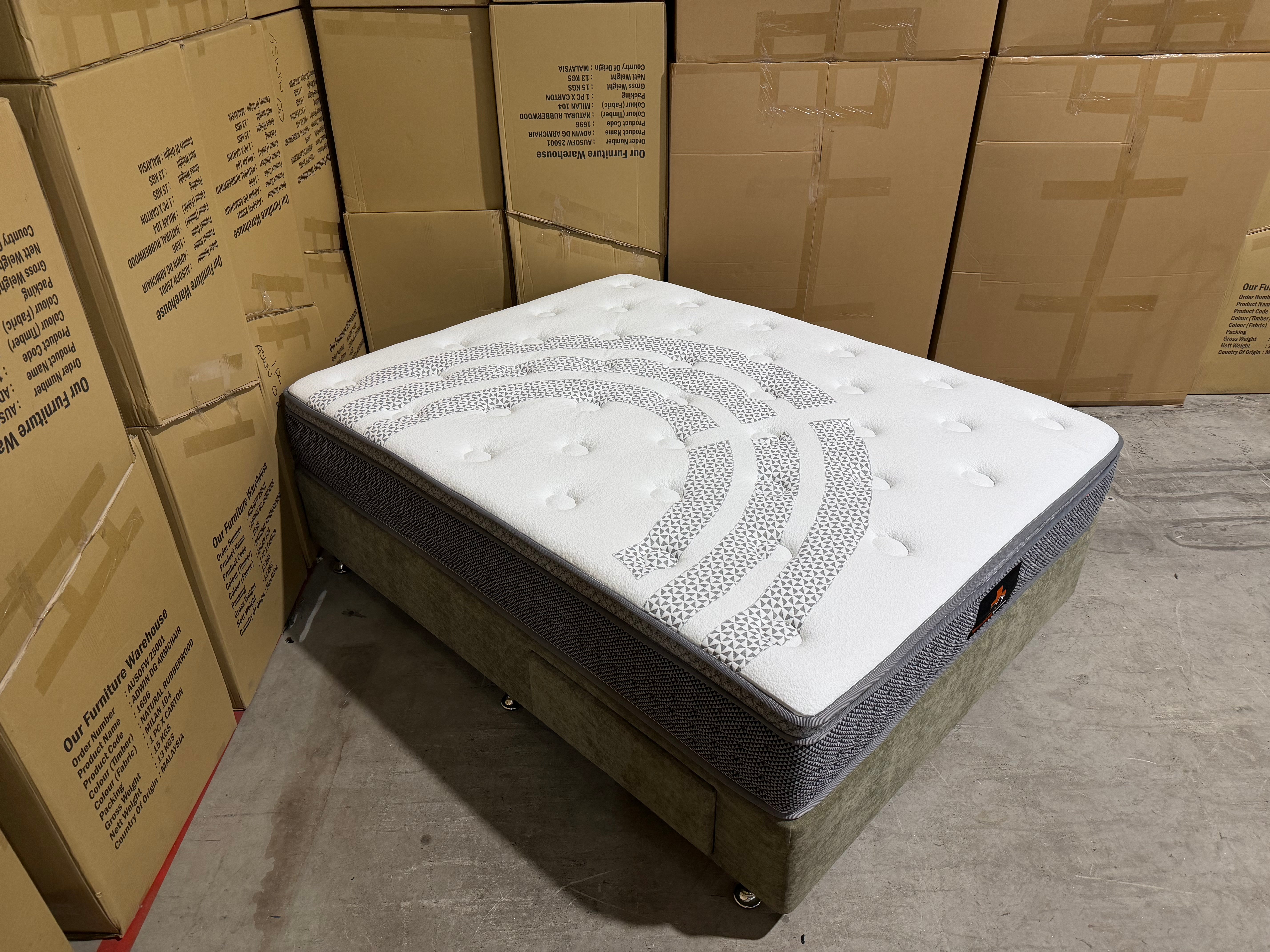 The Hybrid Plus Mattress Range 3 Size Options