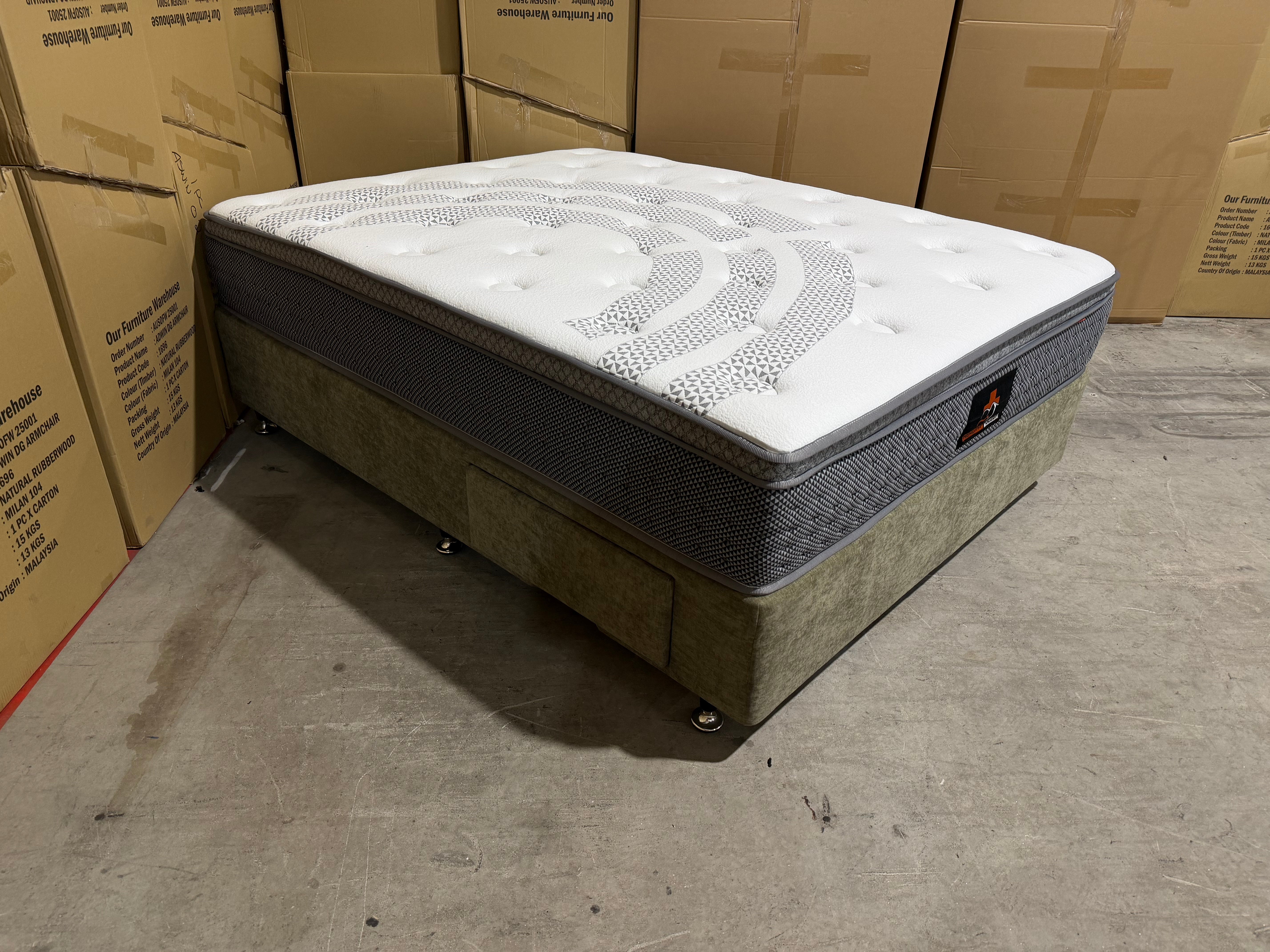 The Hybrid Plus Mattress Range 3 Size Options