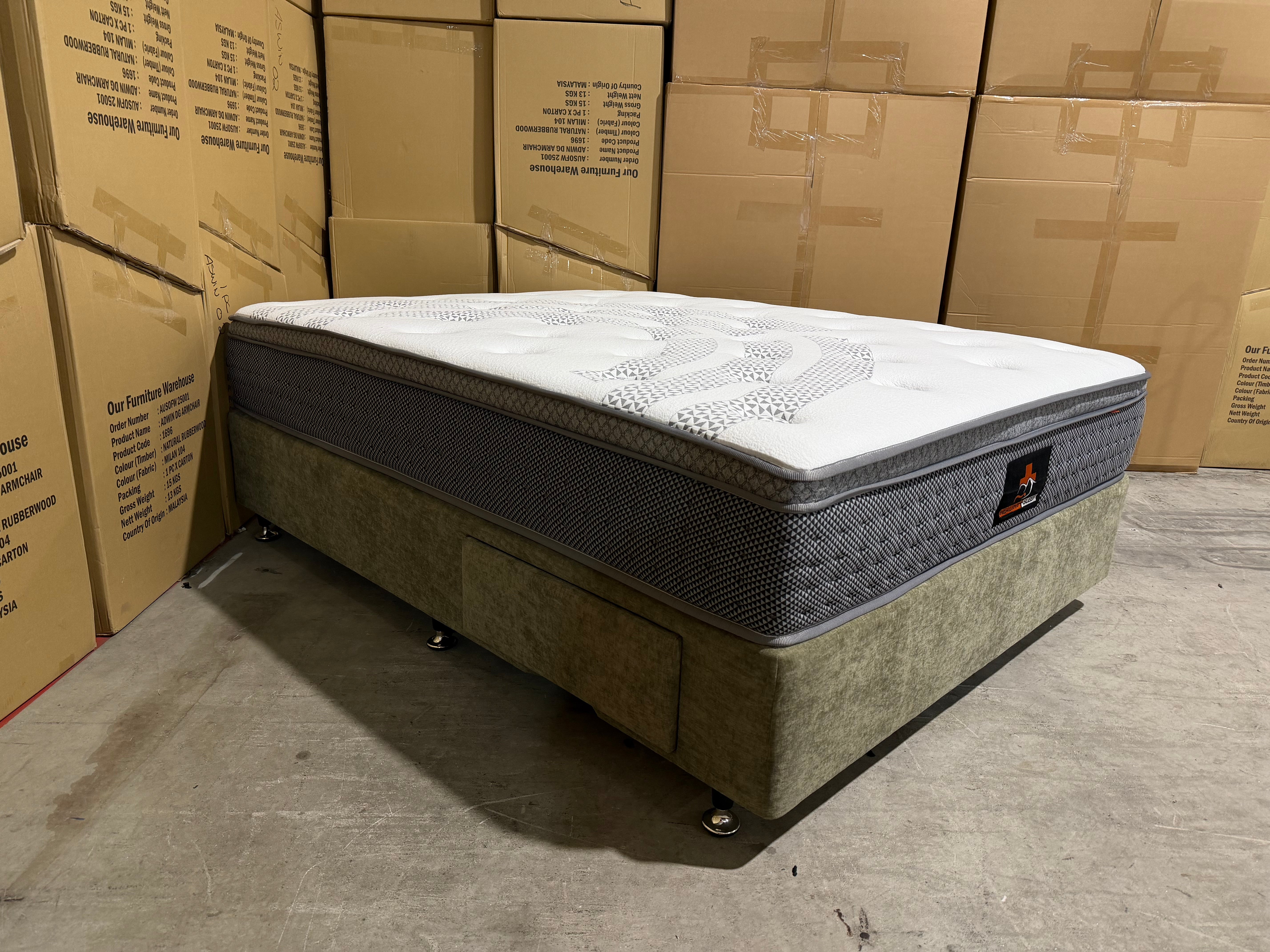 The Hybrid Plus Mattress Range 3 Size Options