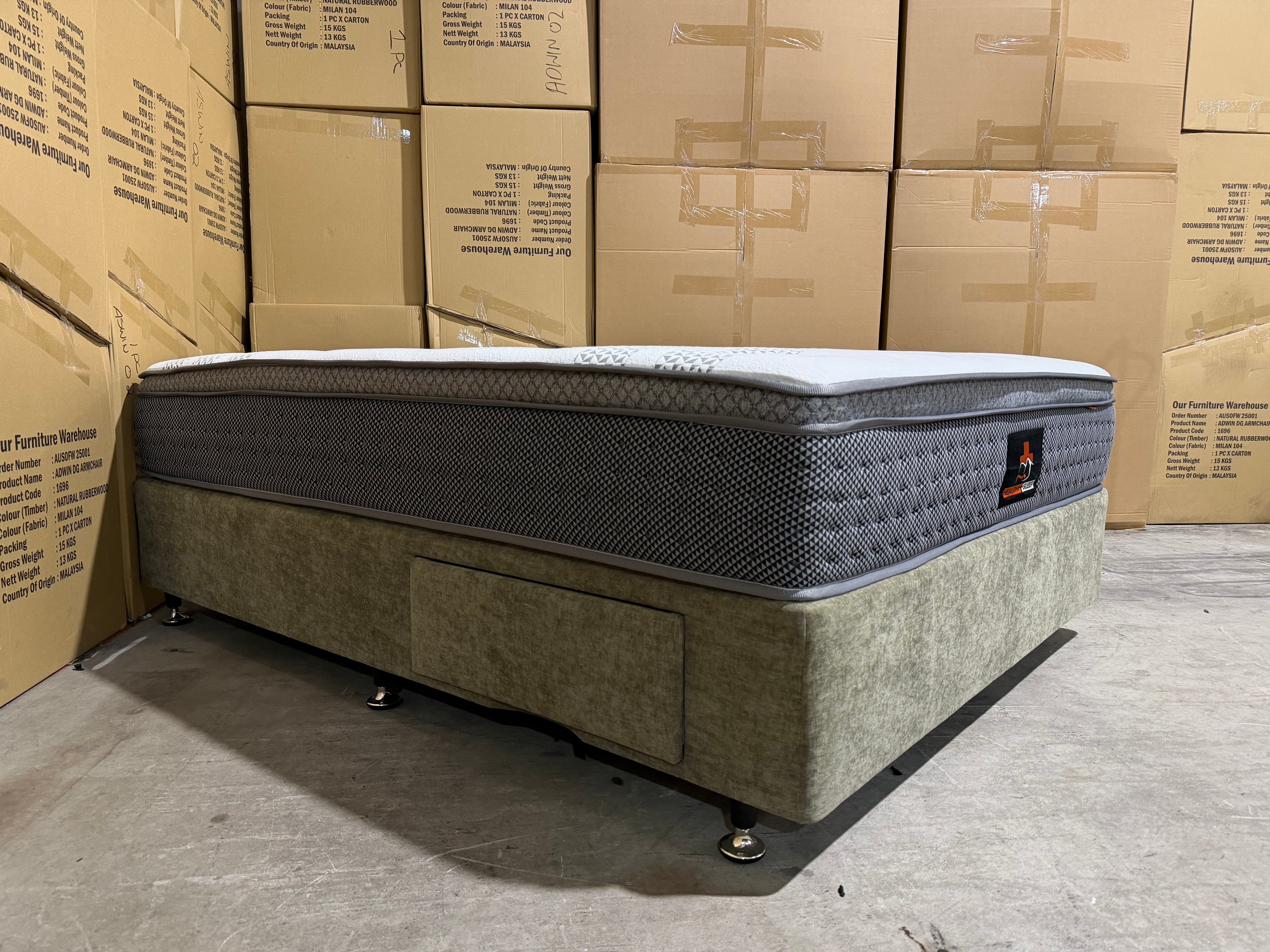 The Hybrid Plus Mattress Range 3 Size Options