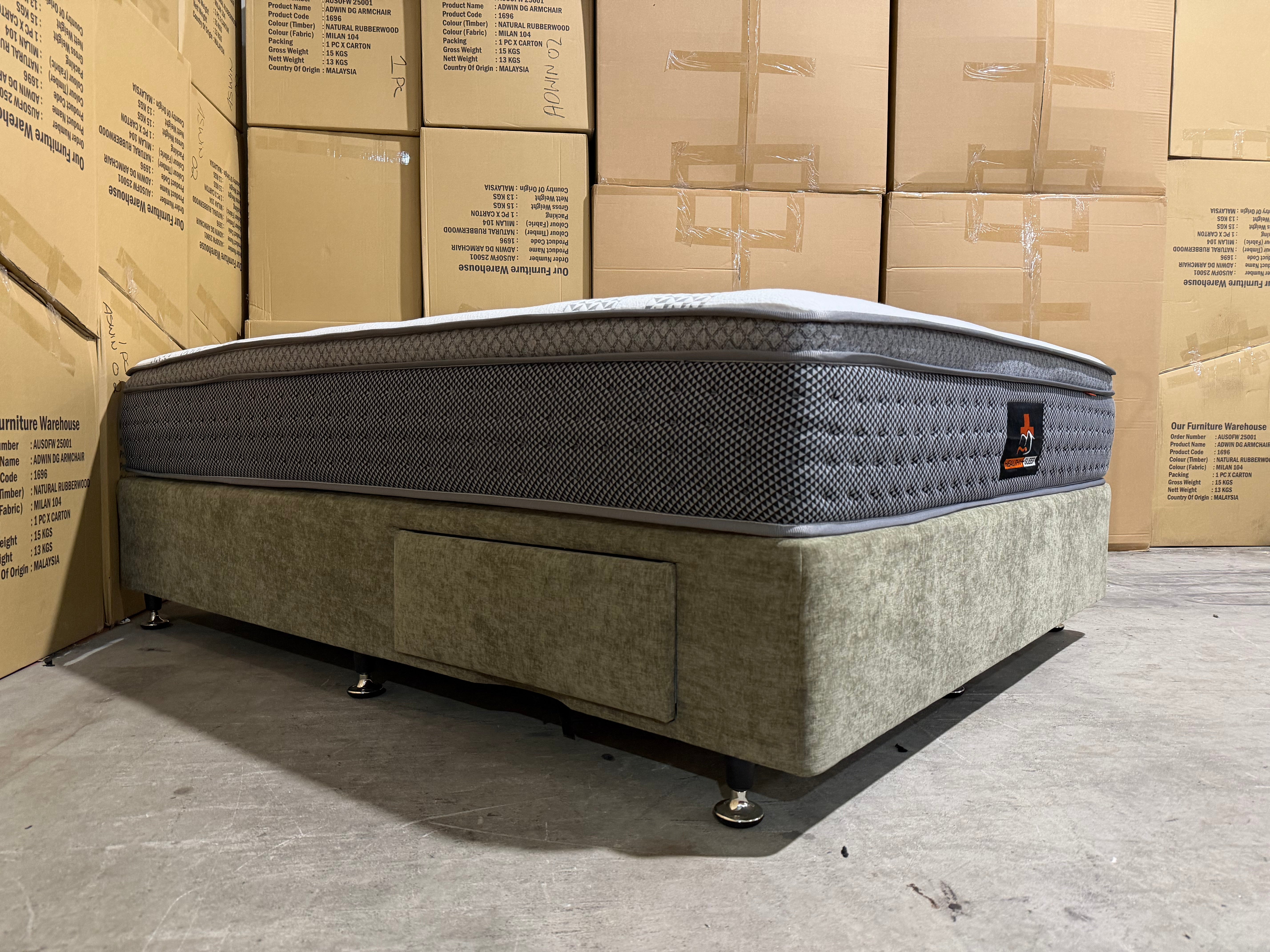 The Hybrid Plus Mattress Range 3 Size Options