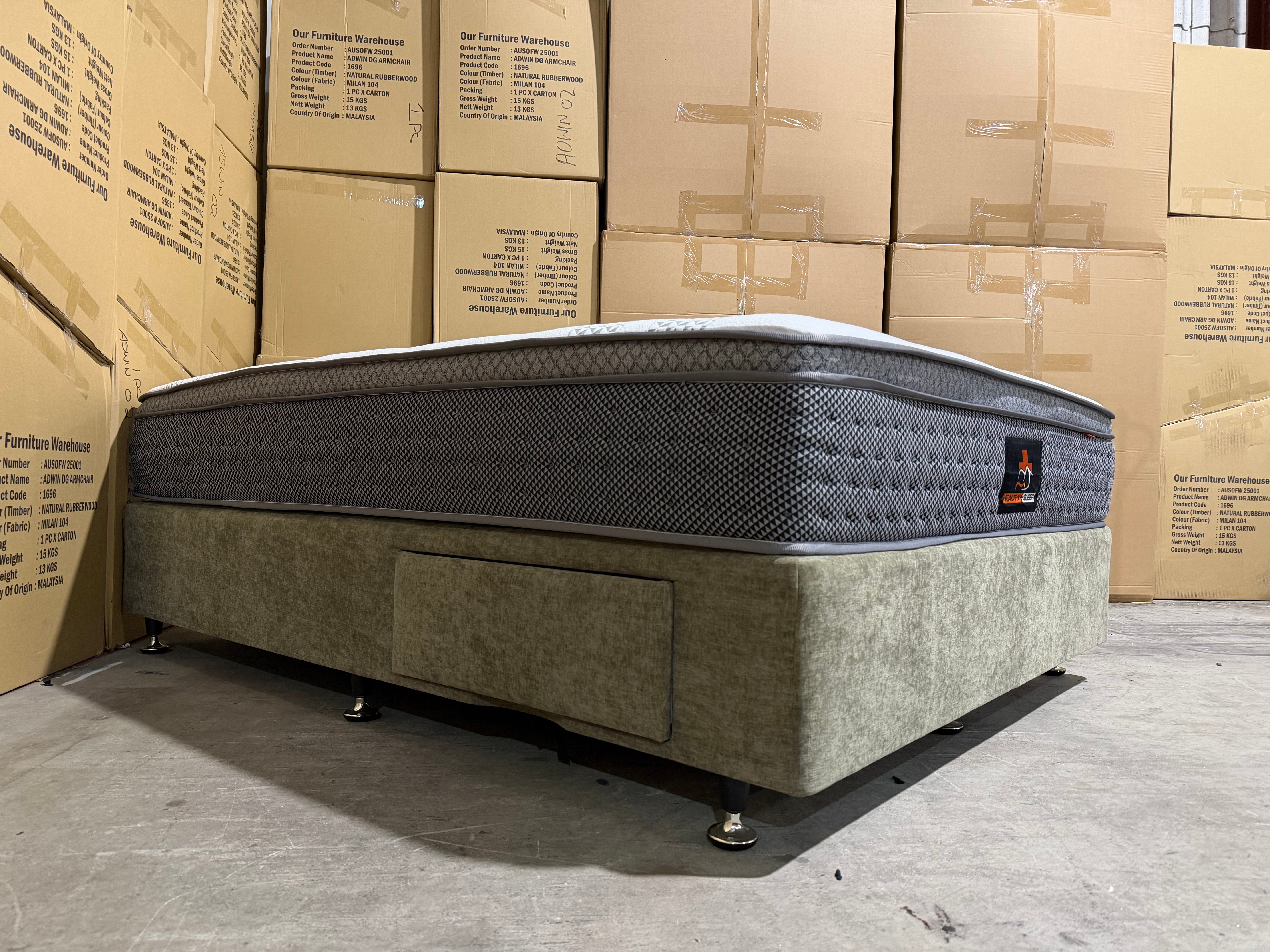 The Hybrid Plus Mattress Range 3 Size Options