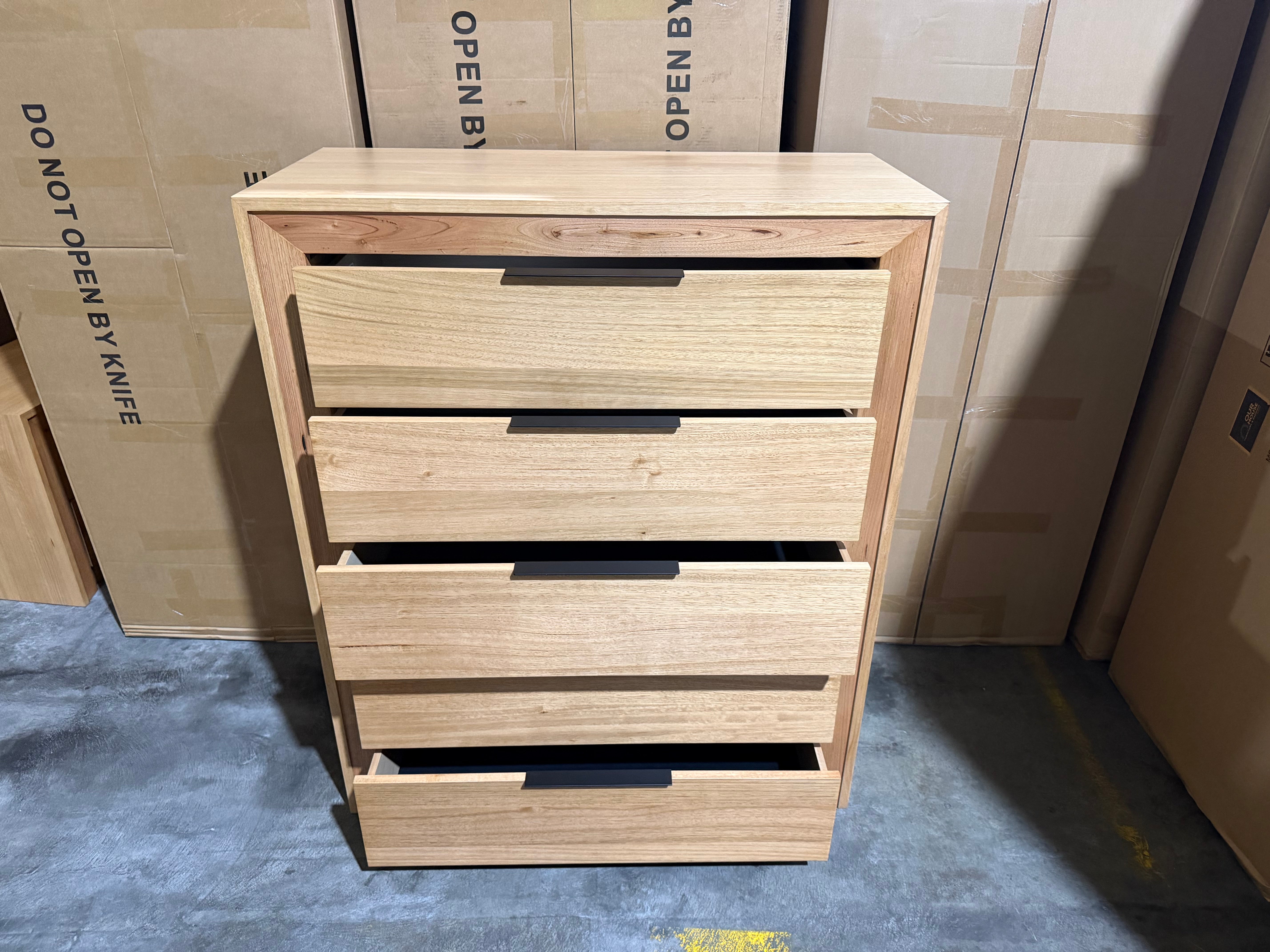 Ottawa Bedroom Range Tallboy In Tassie Oak
