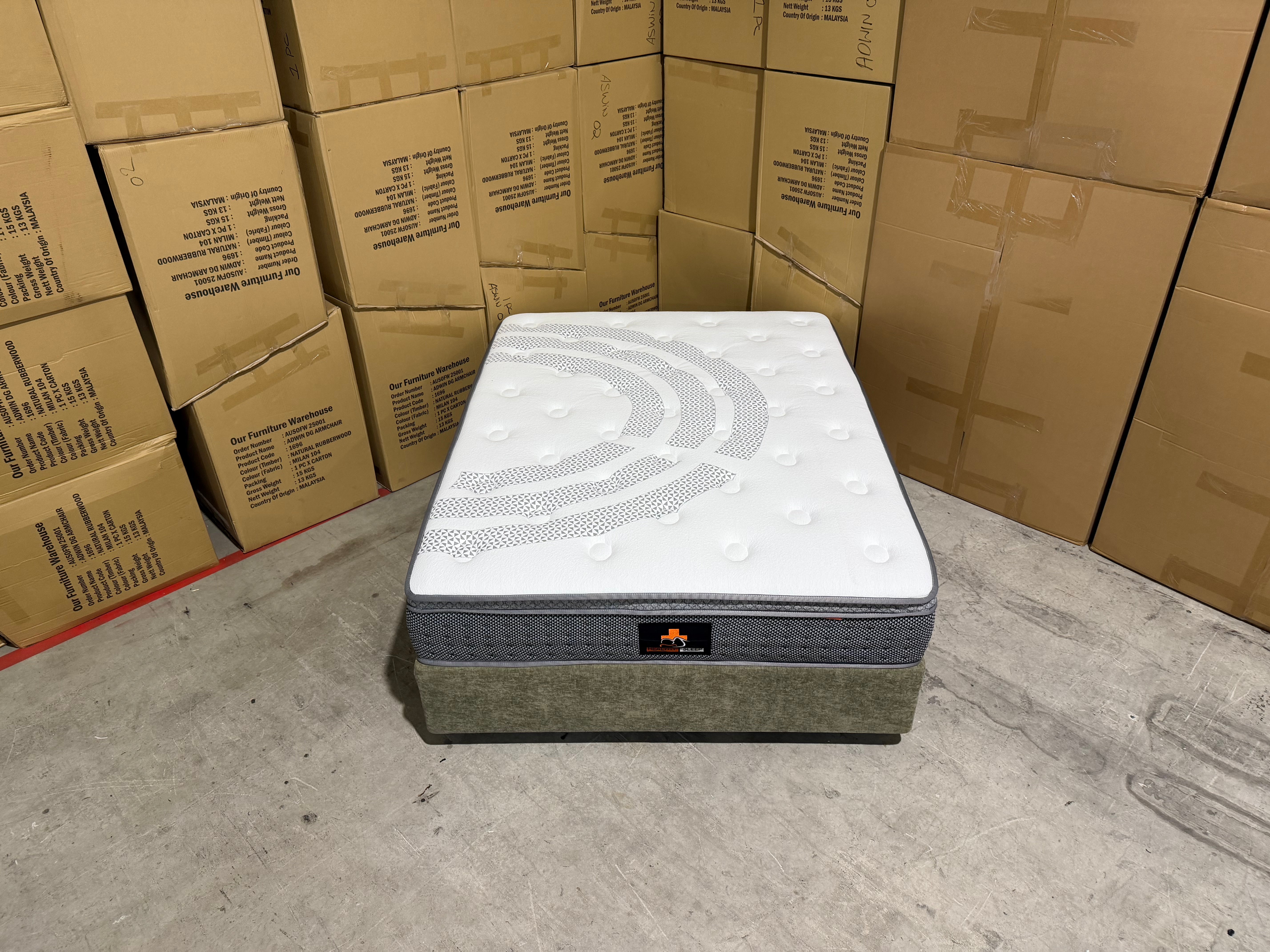 The Hybrid Plus Mattress Range 3 Size Options