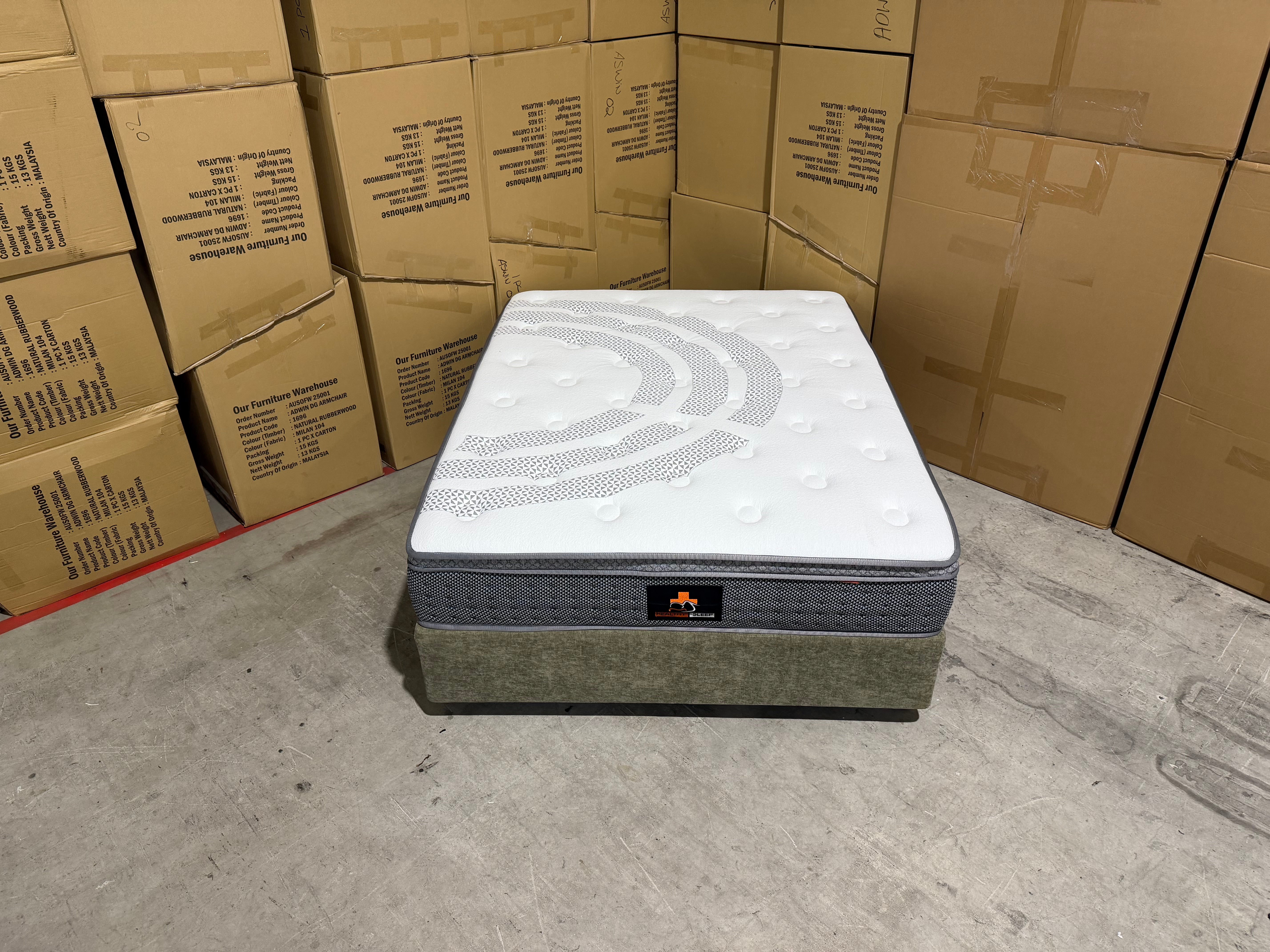 The Hybrid Plus Mattress Range 3 Size Options