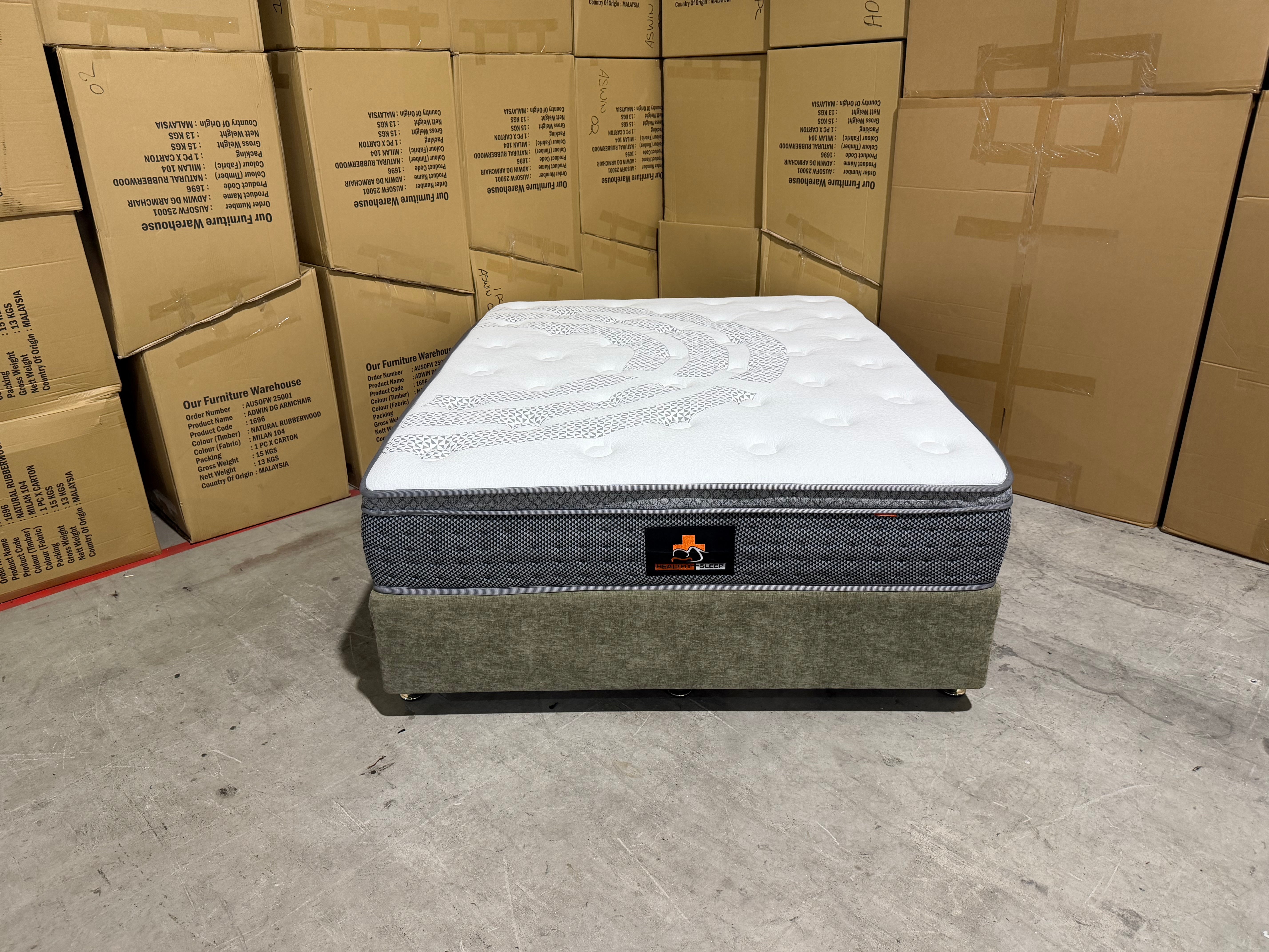 The Hybrid Plus Mattress Range 3 Size Options