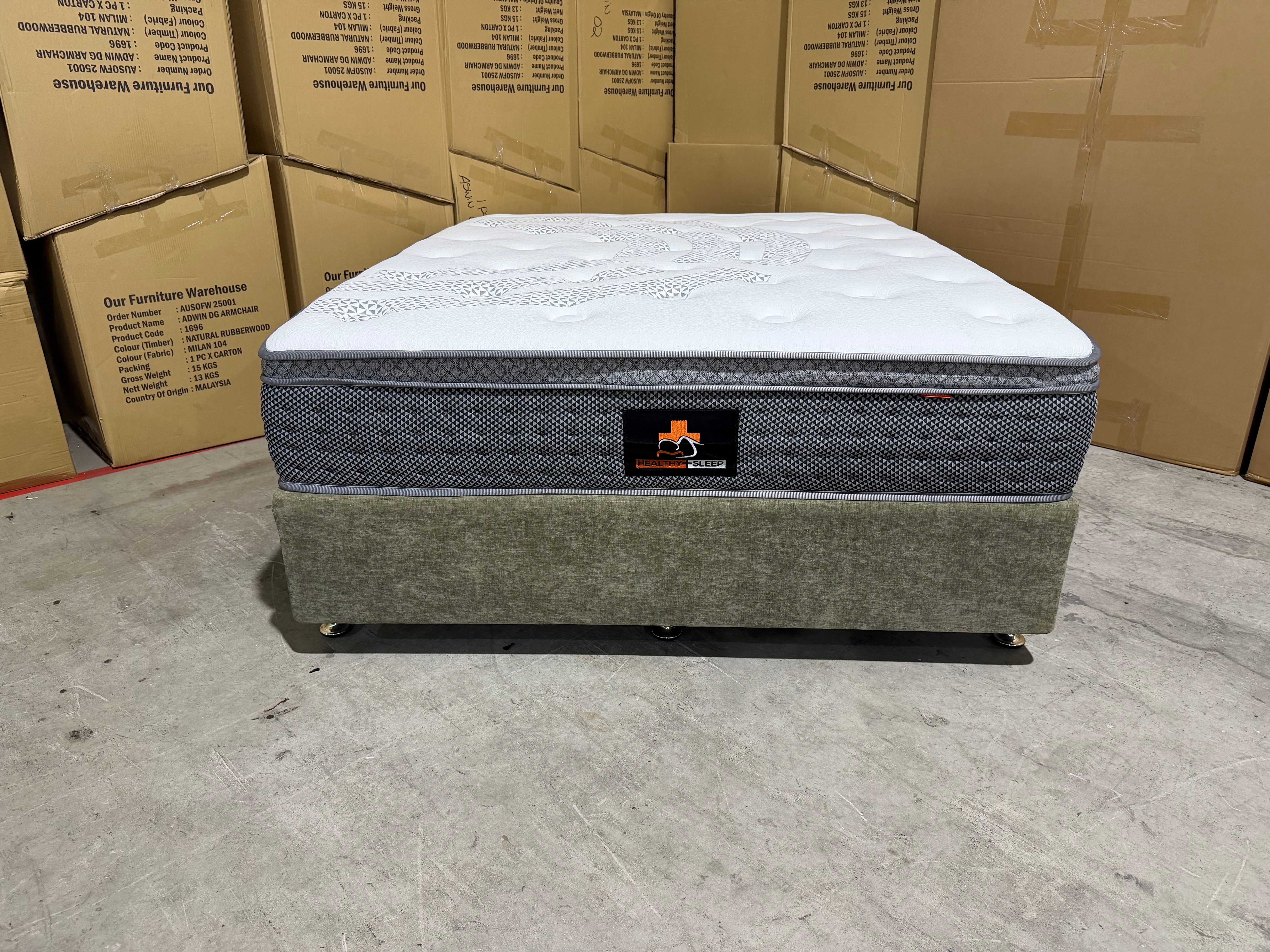 The Hybrid Plus Mattress Range 3 Size Options