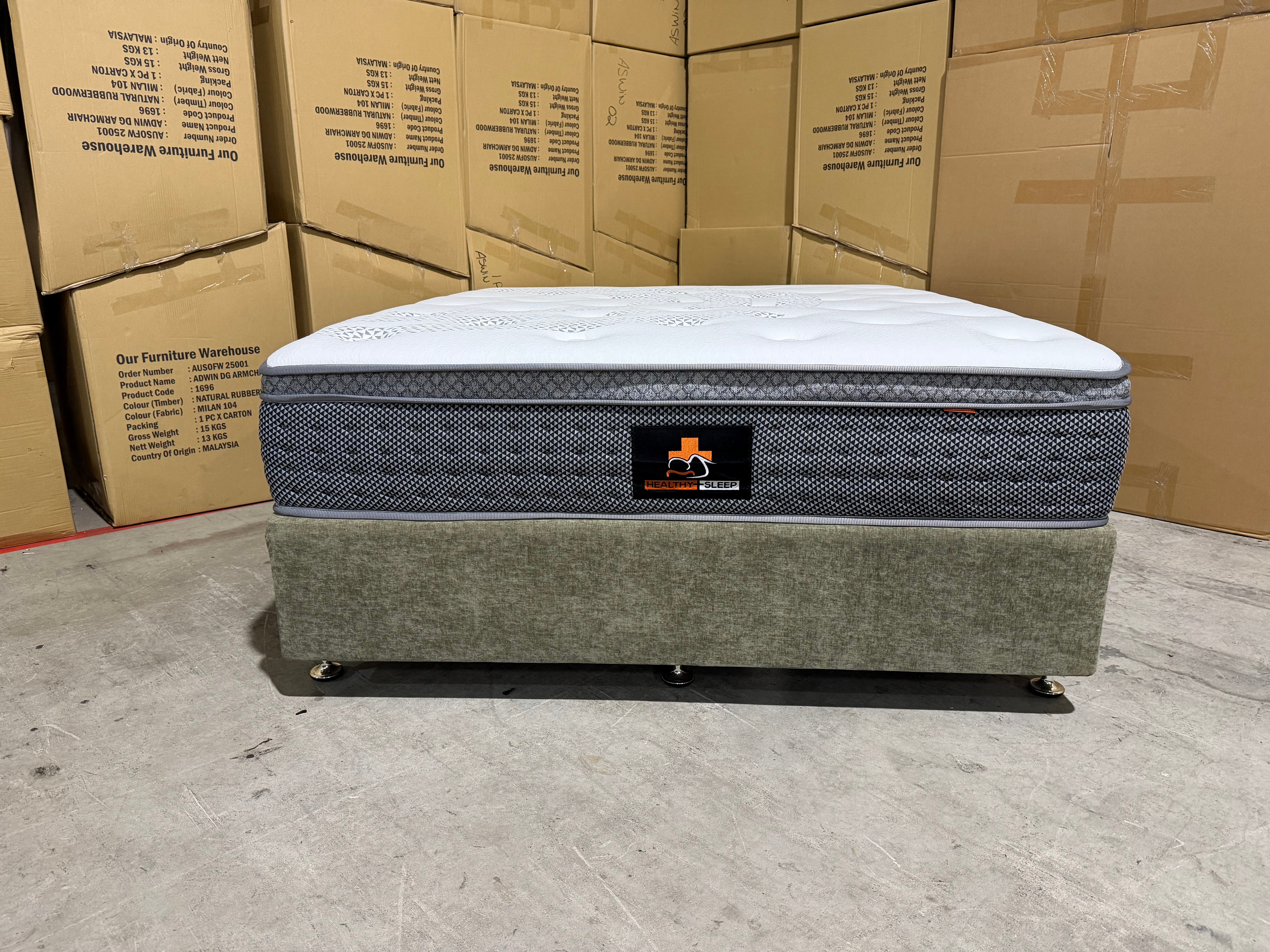 The Hybrid Plus Mattress Range 3 Size Options