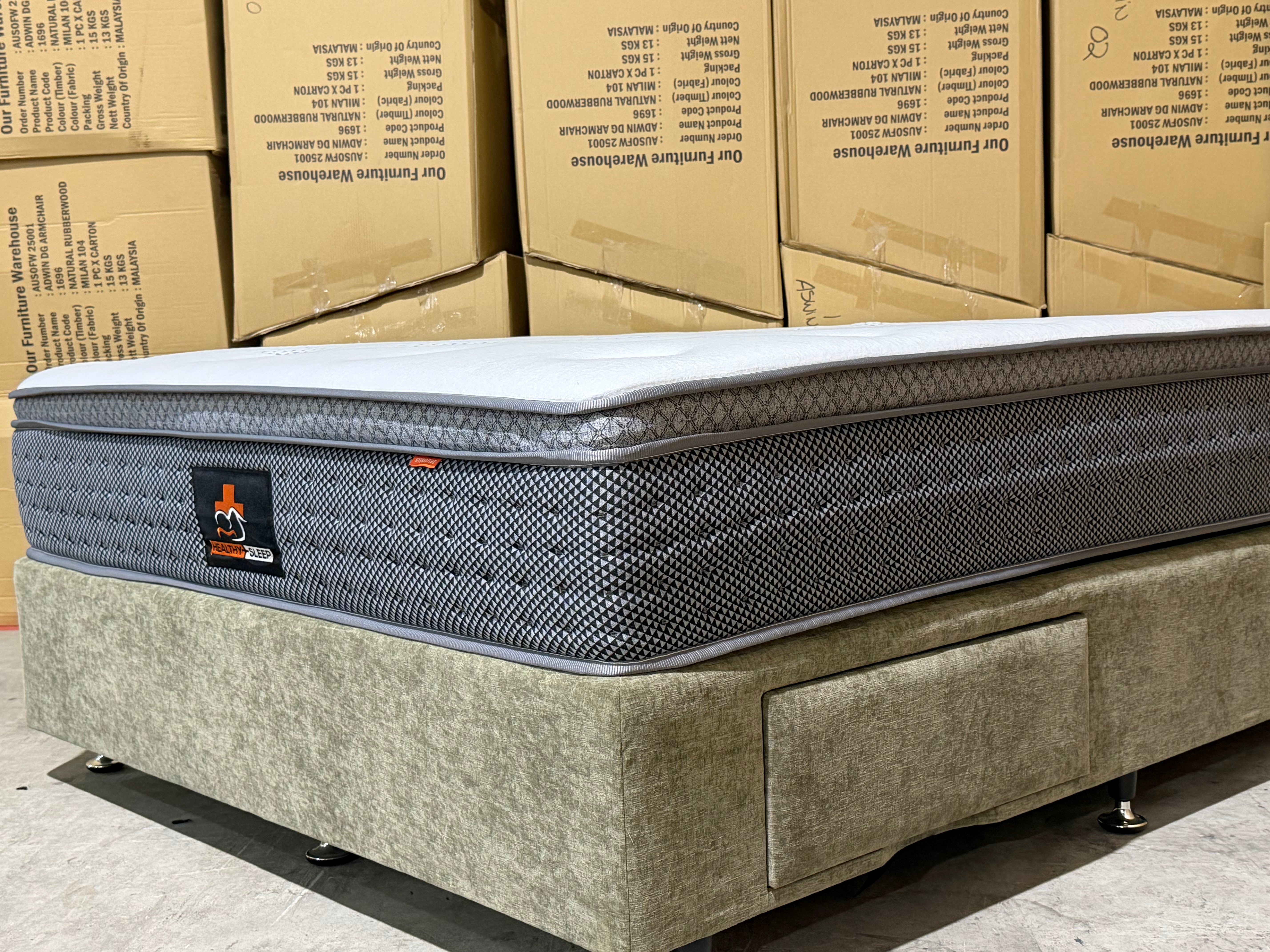 The Hybrid Plus Mattress Range 3 Size Options