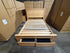 Ottawa Bedroom Range 2 Sizes With Draws in Tassie Oak