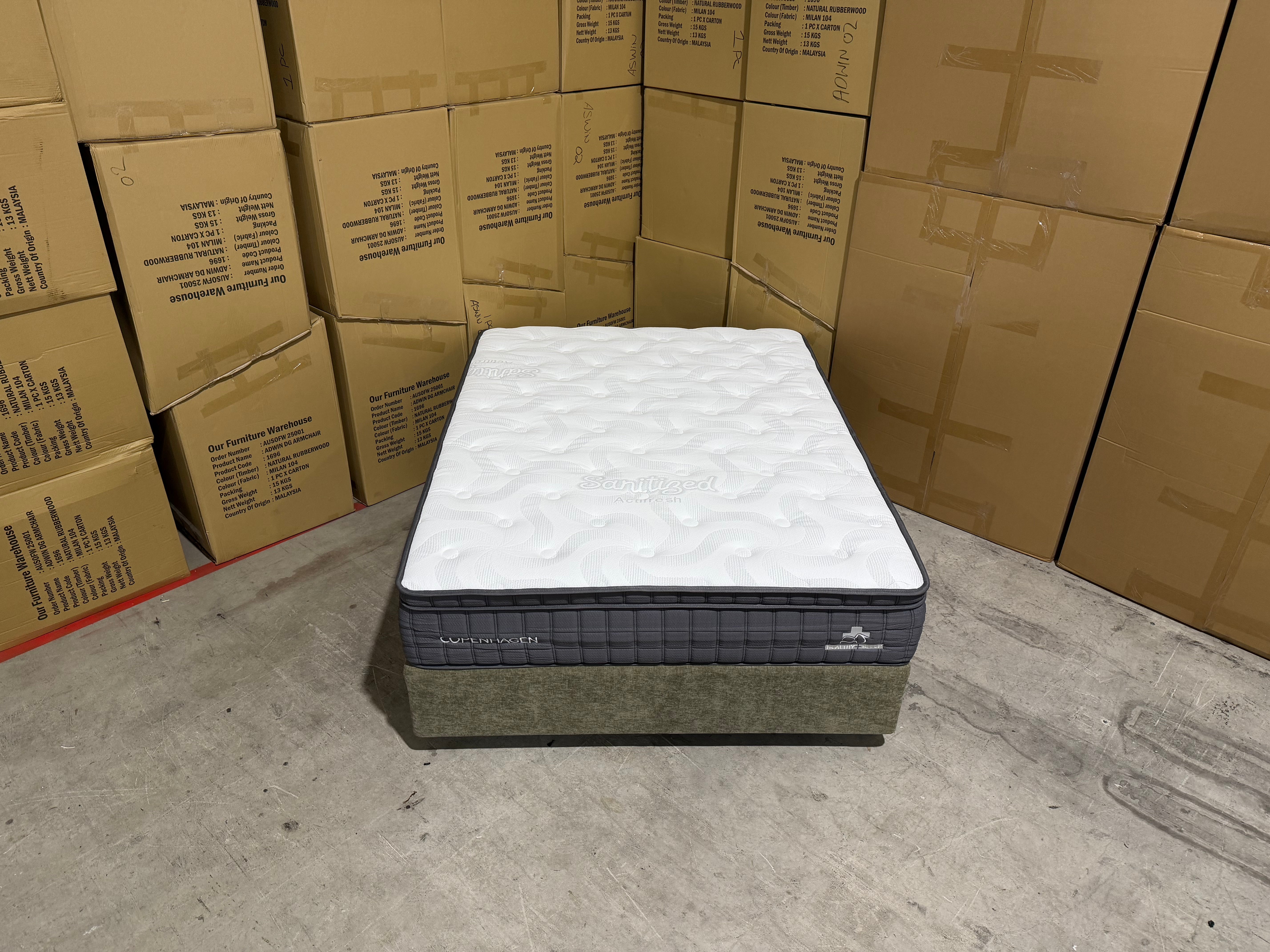 Copenhagen King size mattress Medium Feel