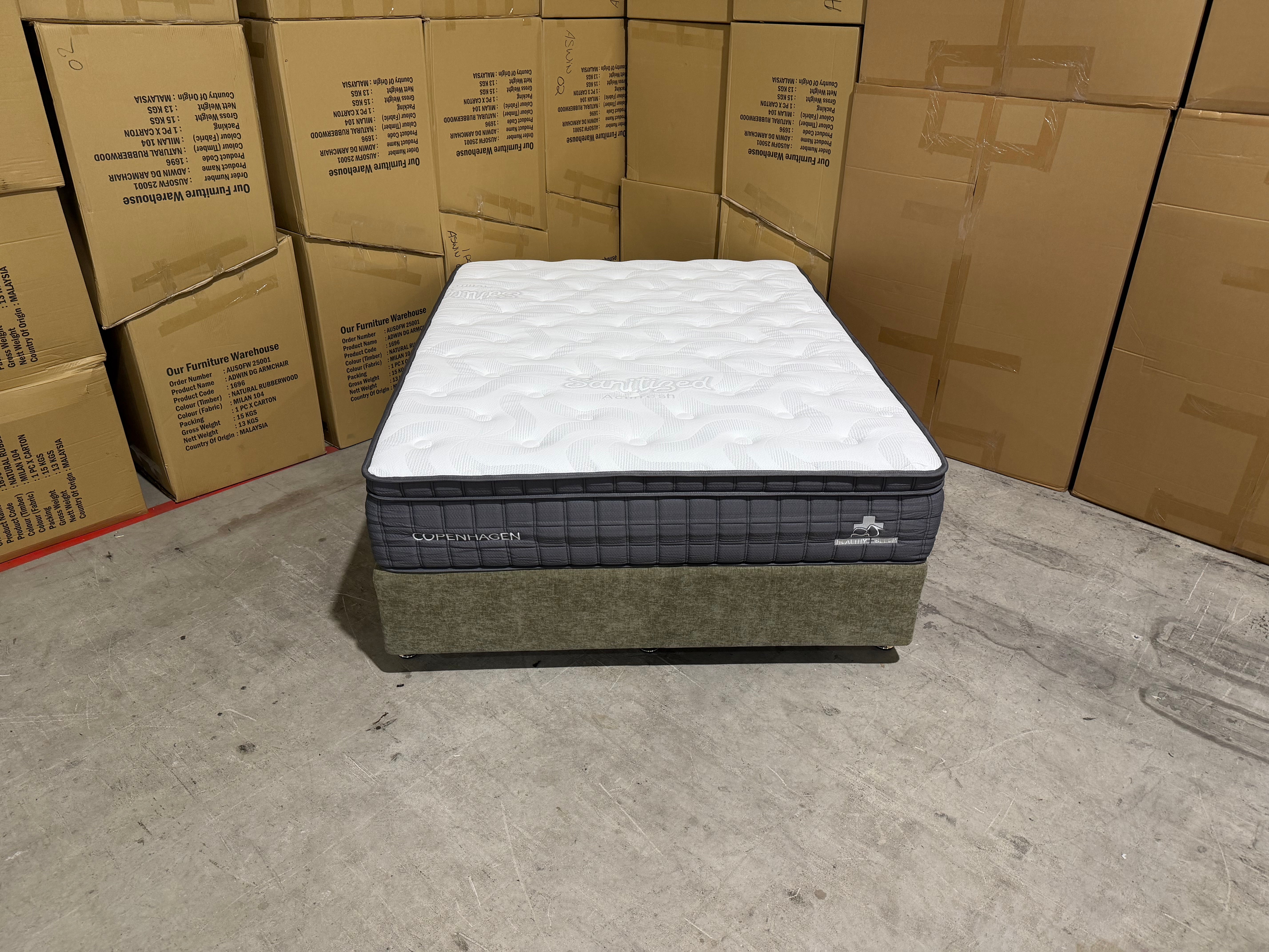 Copenhagen King size mattress Medium Feel