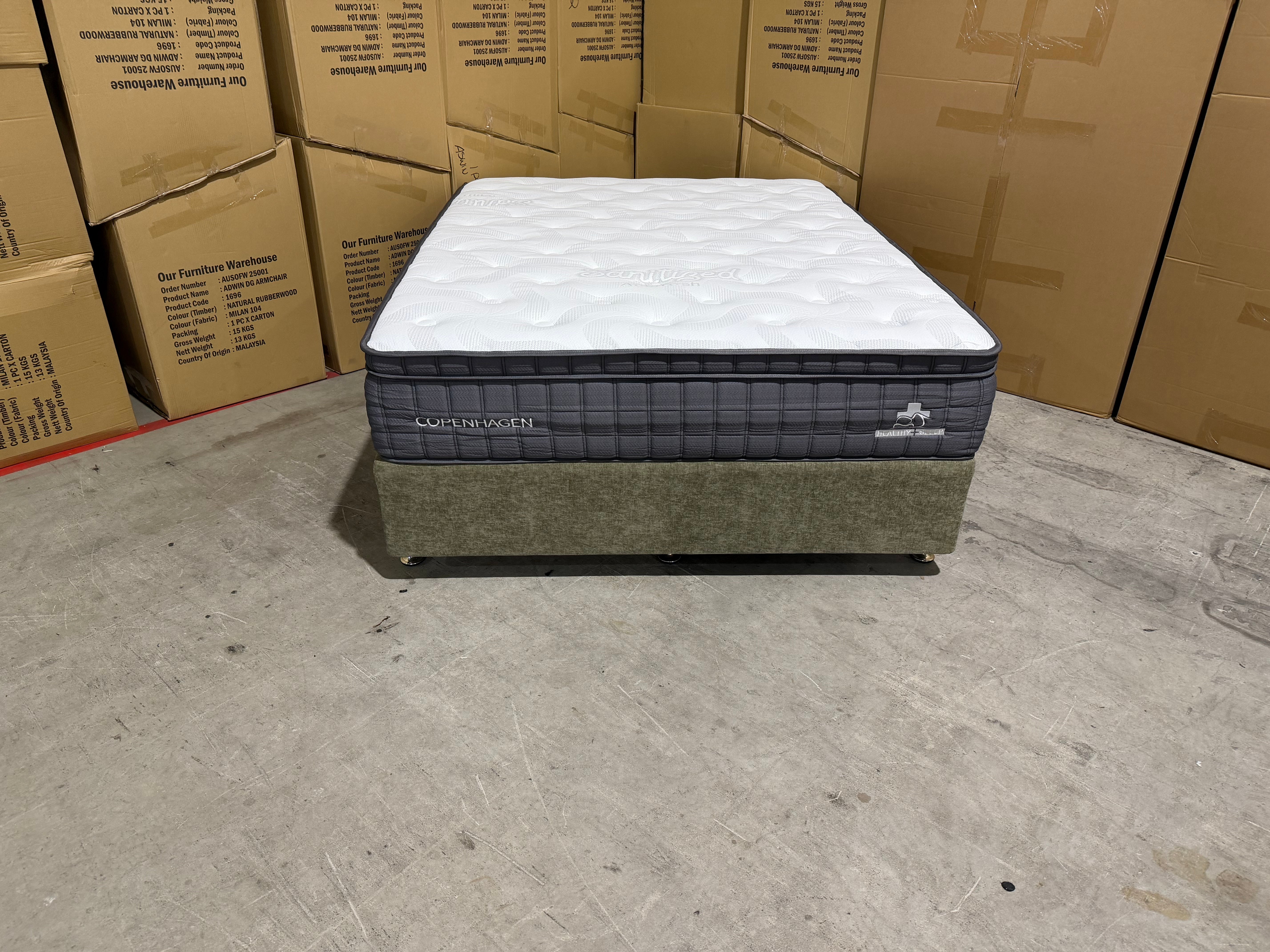 Copenhagen King size mattress Medium Feel