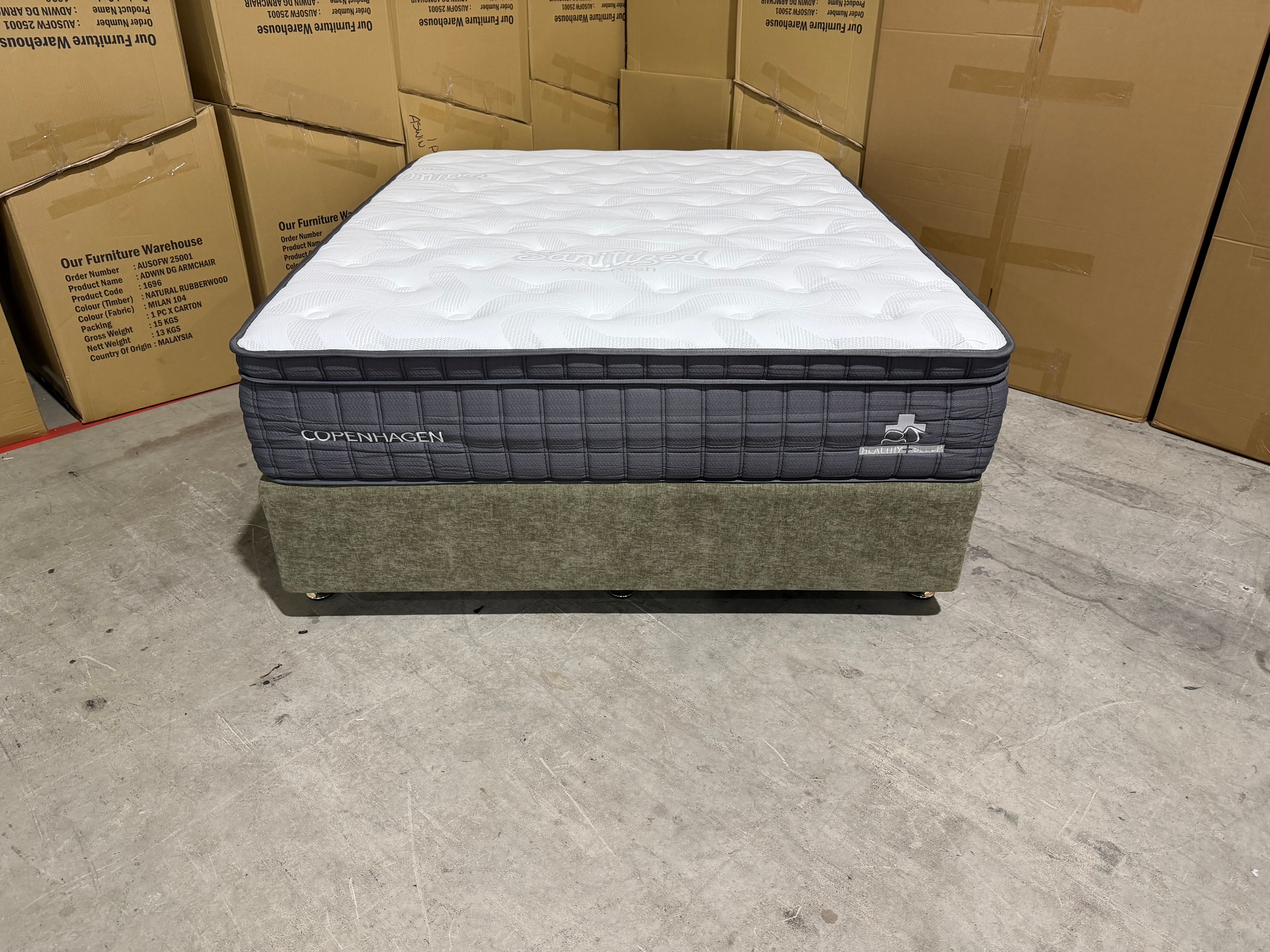 Copenhagen King size mattress Medium Feel