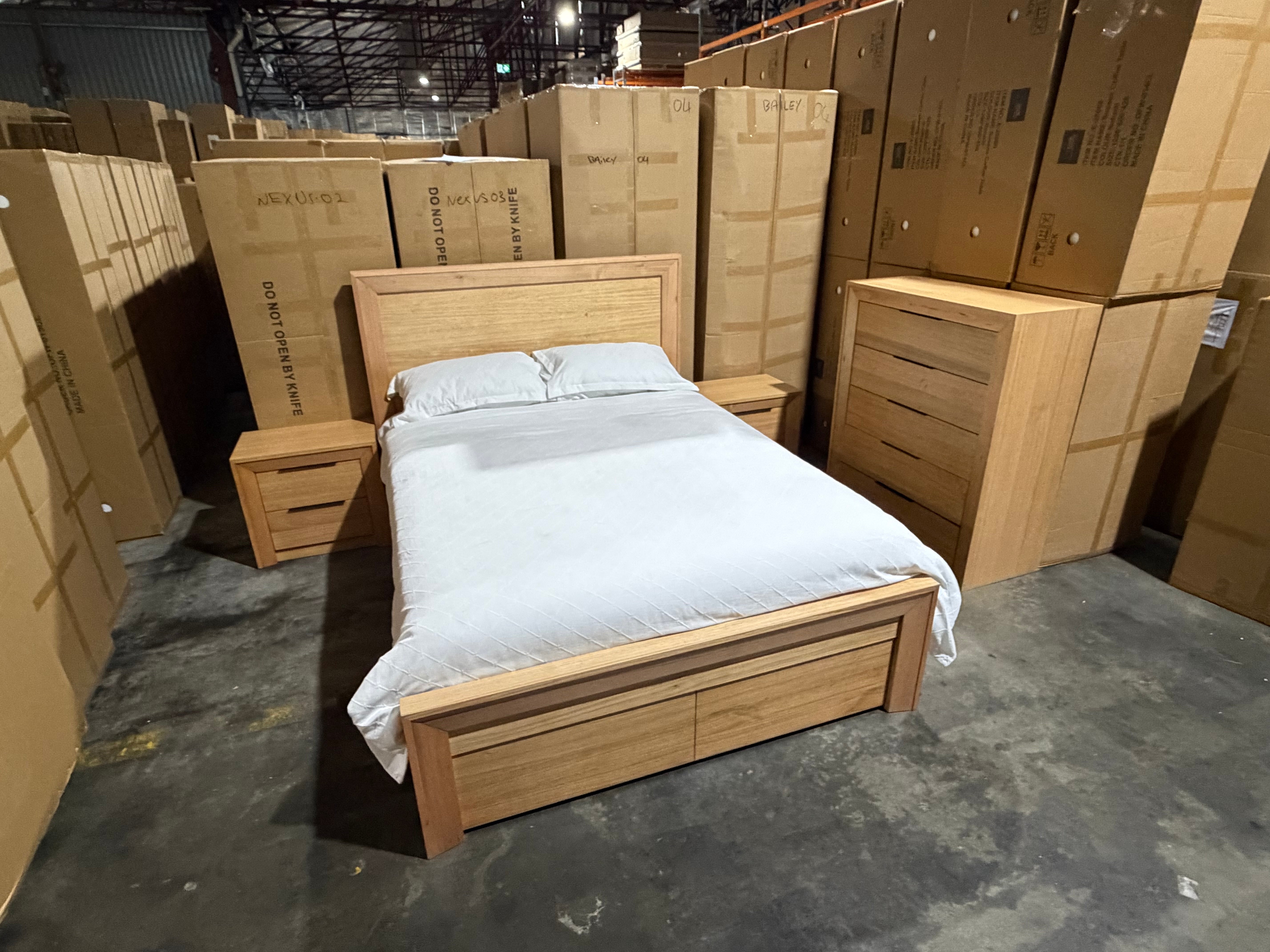 Ottawa Queen Size 4 Pce Tallboy Package