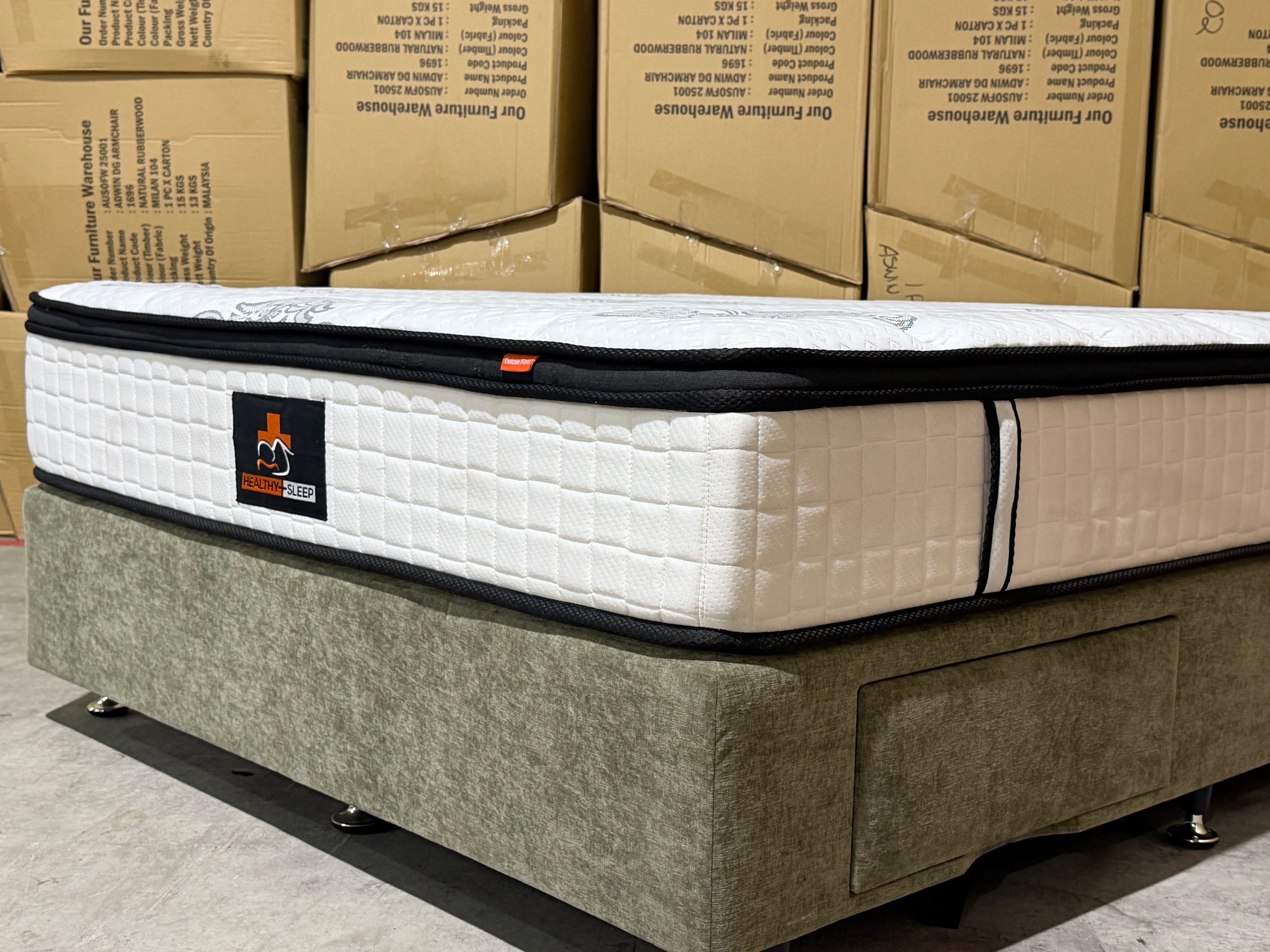 Firm Deluxe Mattress 2 Sizes