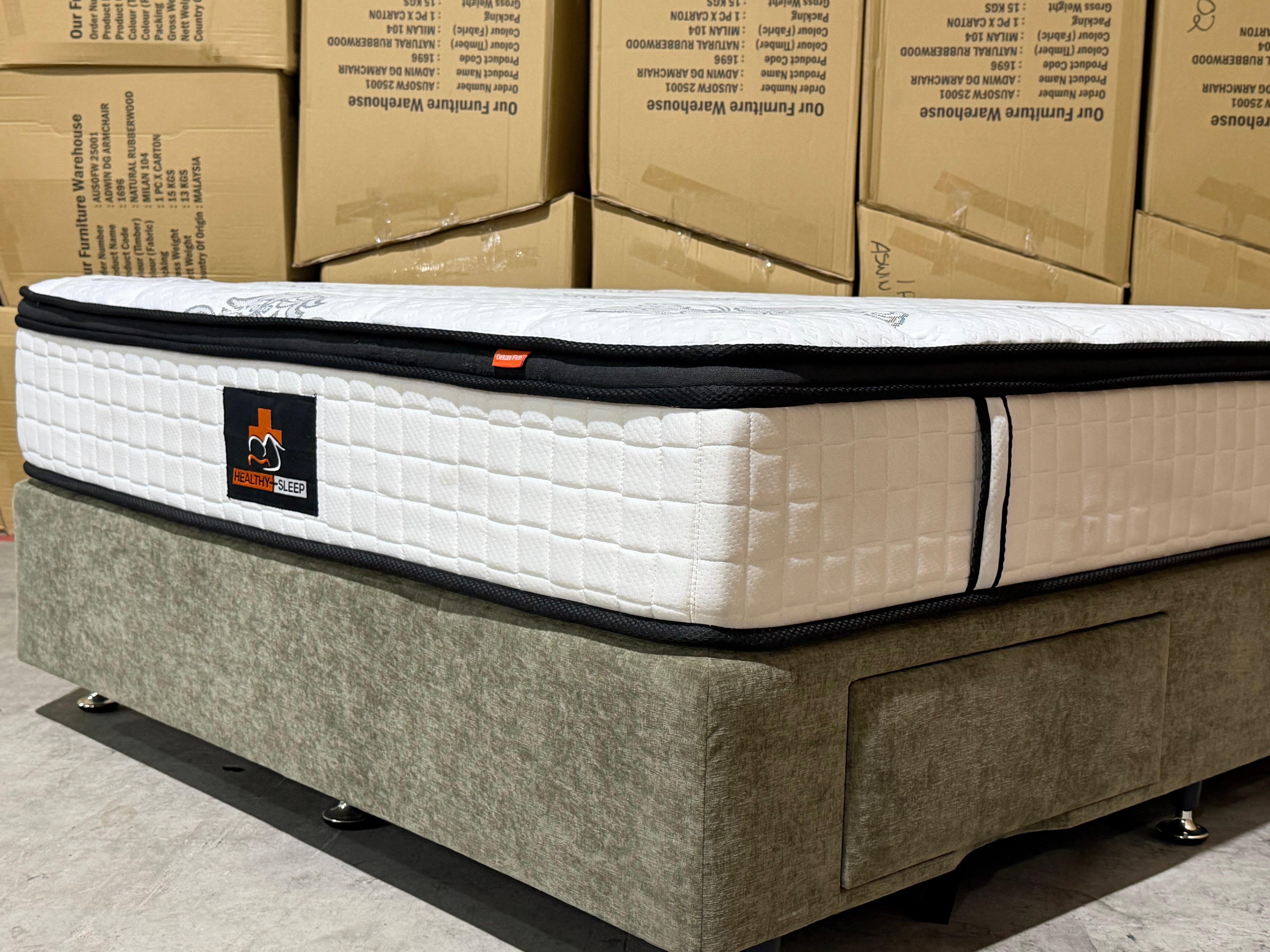Firm Deluxe Mattress 2 Sizes