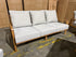Sawyer 5pce Outdoor Lounge Dining Setting Table 3 Seater 2 X Chairs and 1 Foot Stool