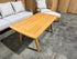Sawyer 5pce Outdoor Lounge Dining Setting Table 3 Seater 2 X Chairs and 1 Foot Stool