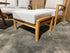 Sawyer 5pce Outdoor Lounge Dining Setting Table 3 Seater 2 X Chairs and 1 Foot Stool