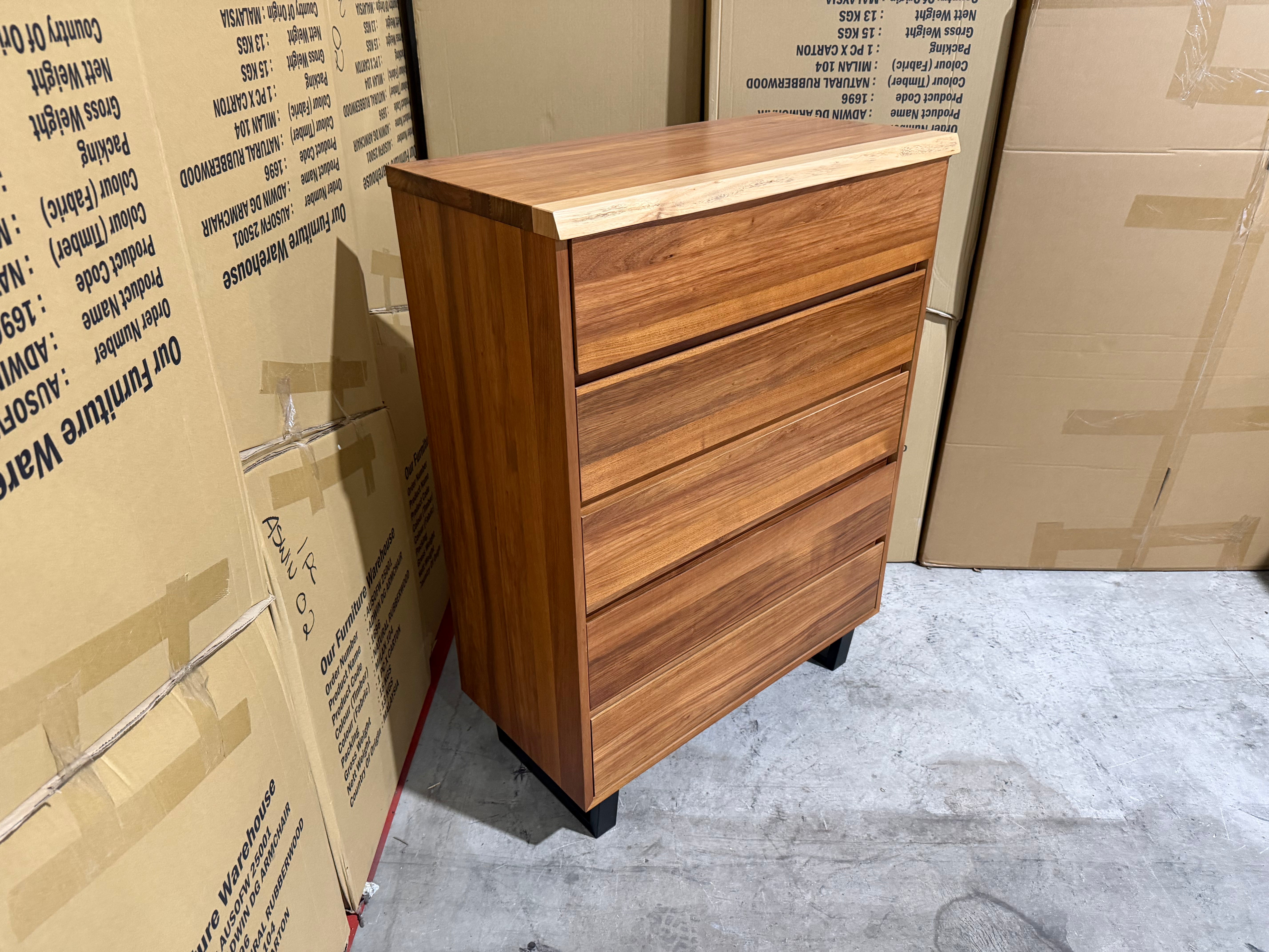 Highland 4 Piece Bedroom Tallboy suite