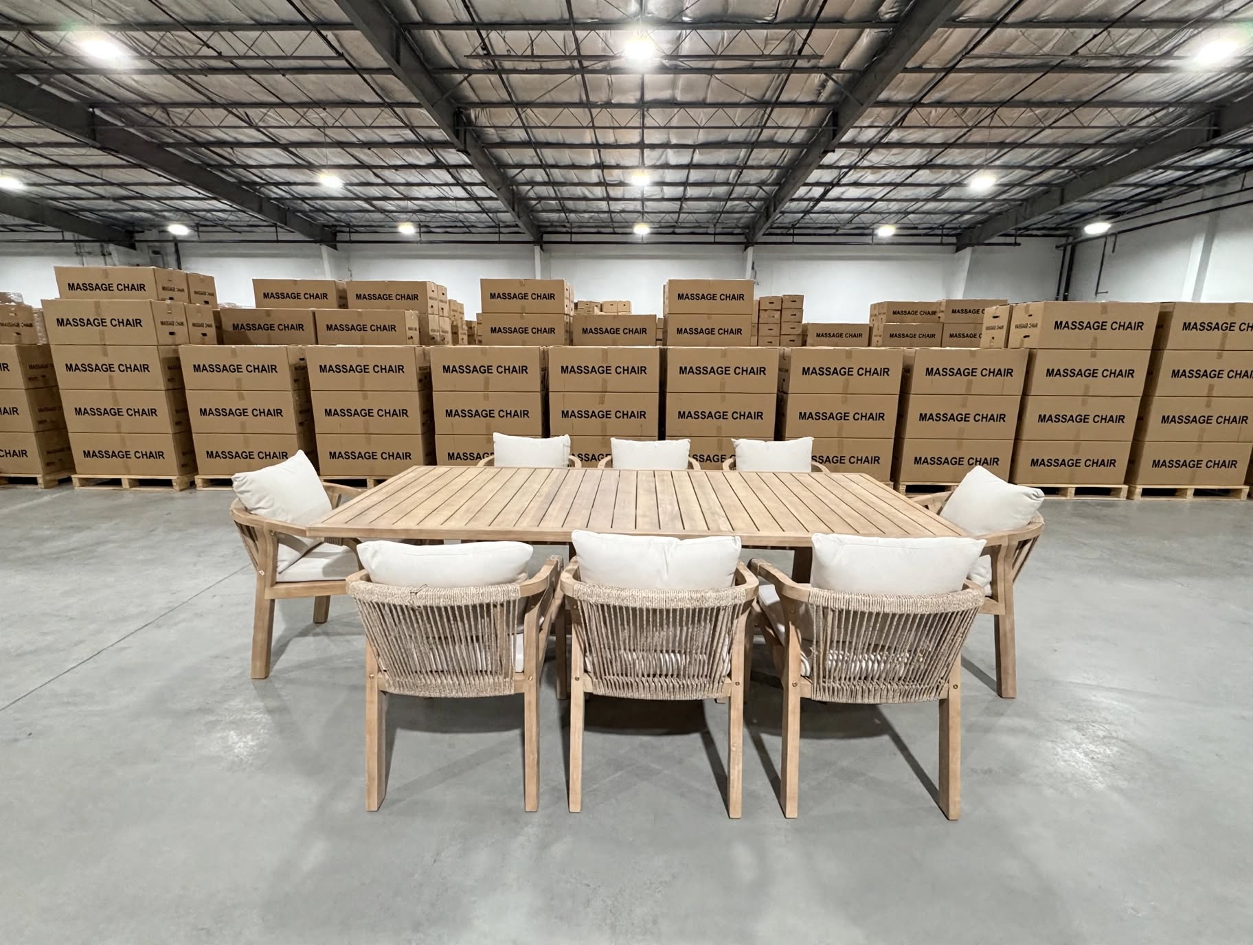 Replay 9pce Outdoor Setting 2300 Table &  8 X Chairs