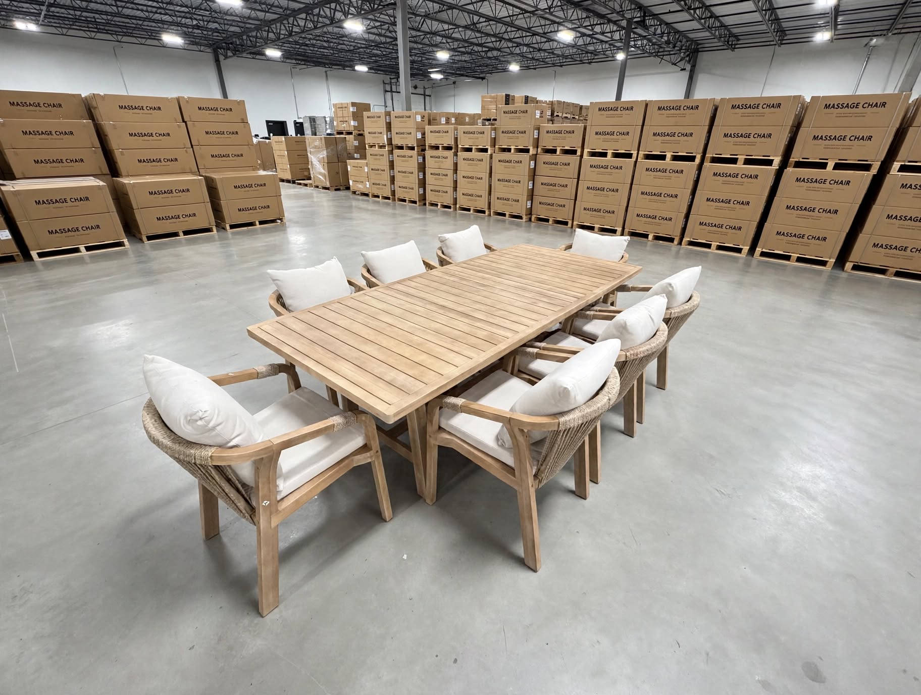 Replay 9pce Outdoor Setting 2300 Table &  8 X Chairs