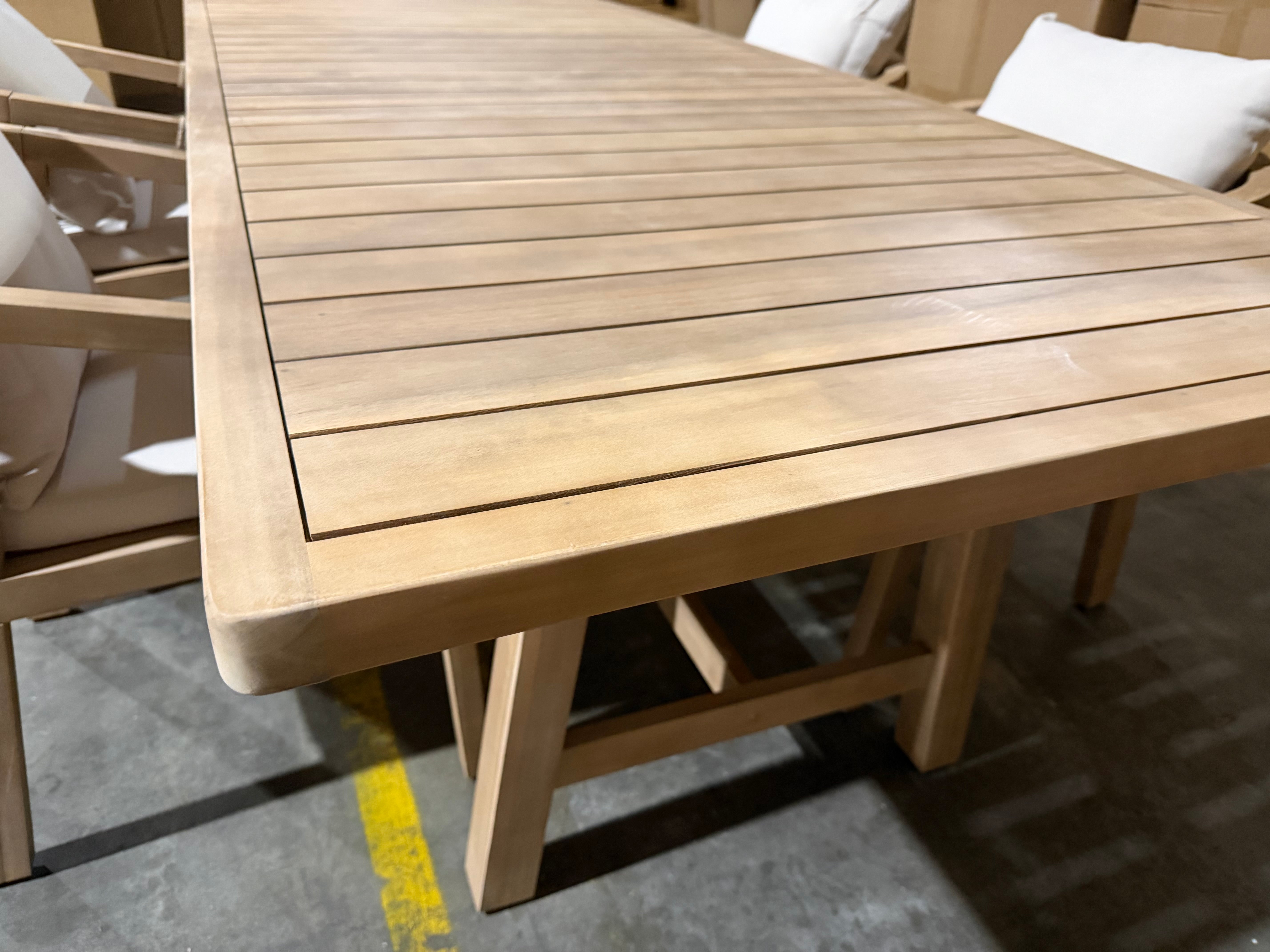Replay 7pce Outdoor Setting 1700 x900 Table 6 X Chairs