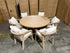Replay 7 PCE Outdoor Setting 1500 Round Table 6 X Chairs