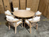 Replay 7 PCE Outdoor Setting 1500 Round Table 6 X Chairs