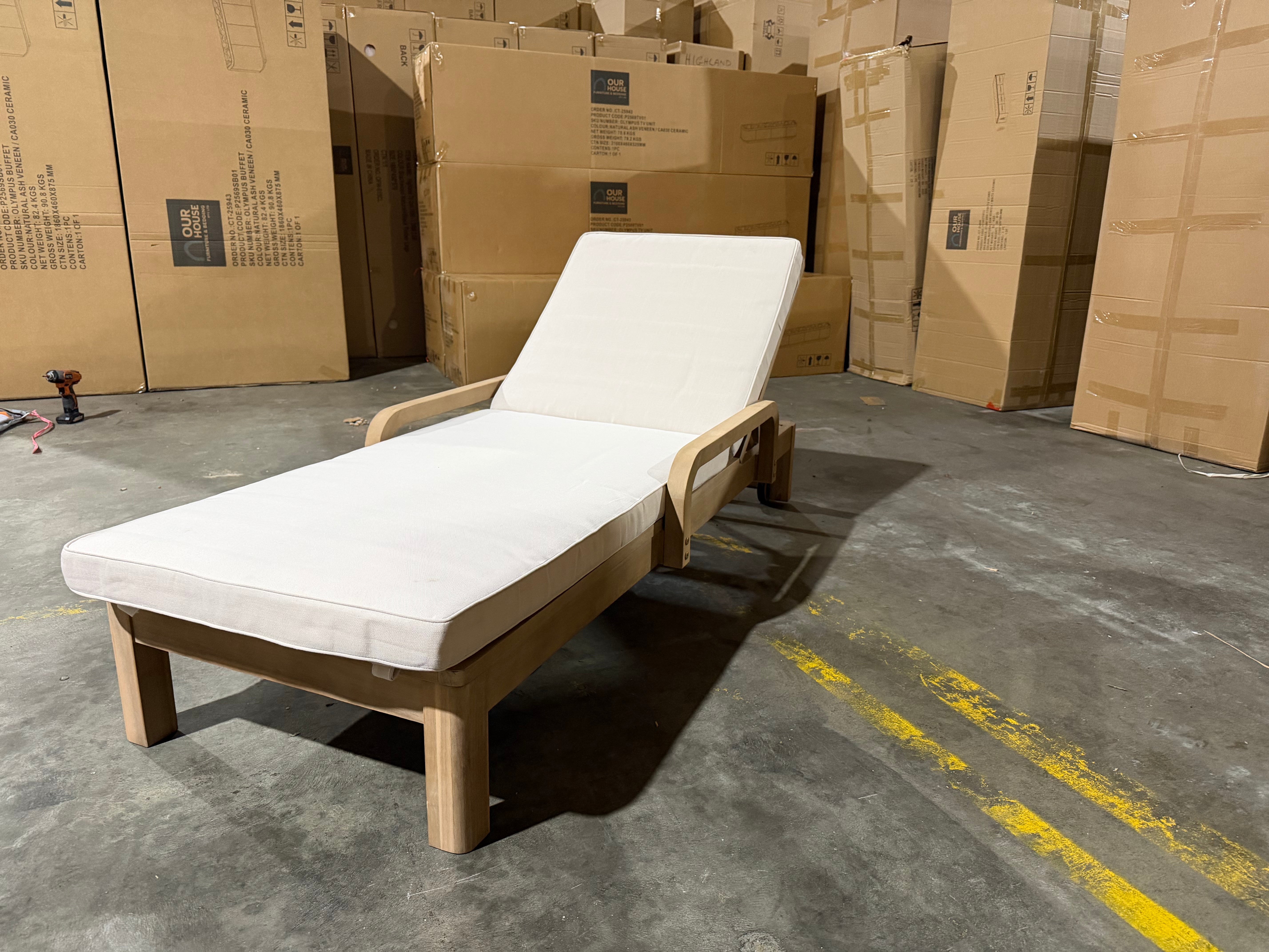 Replay Outdoor Setting Sunlounge With Cushion