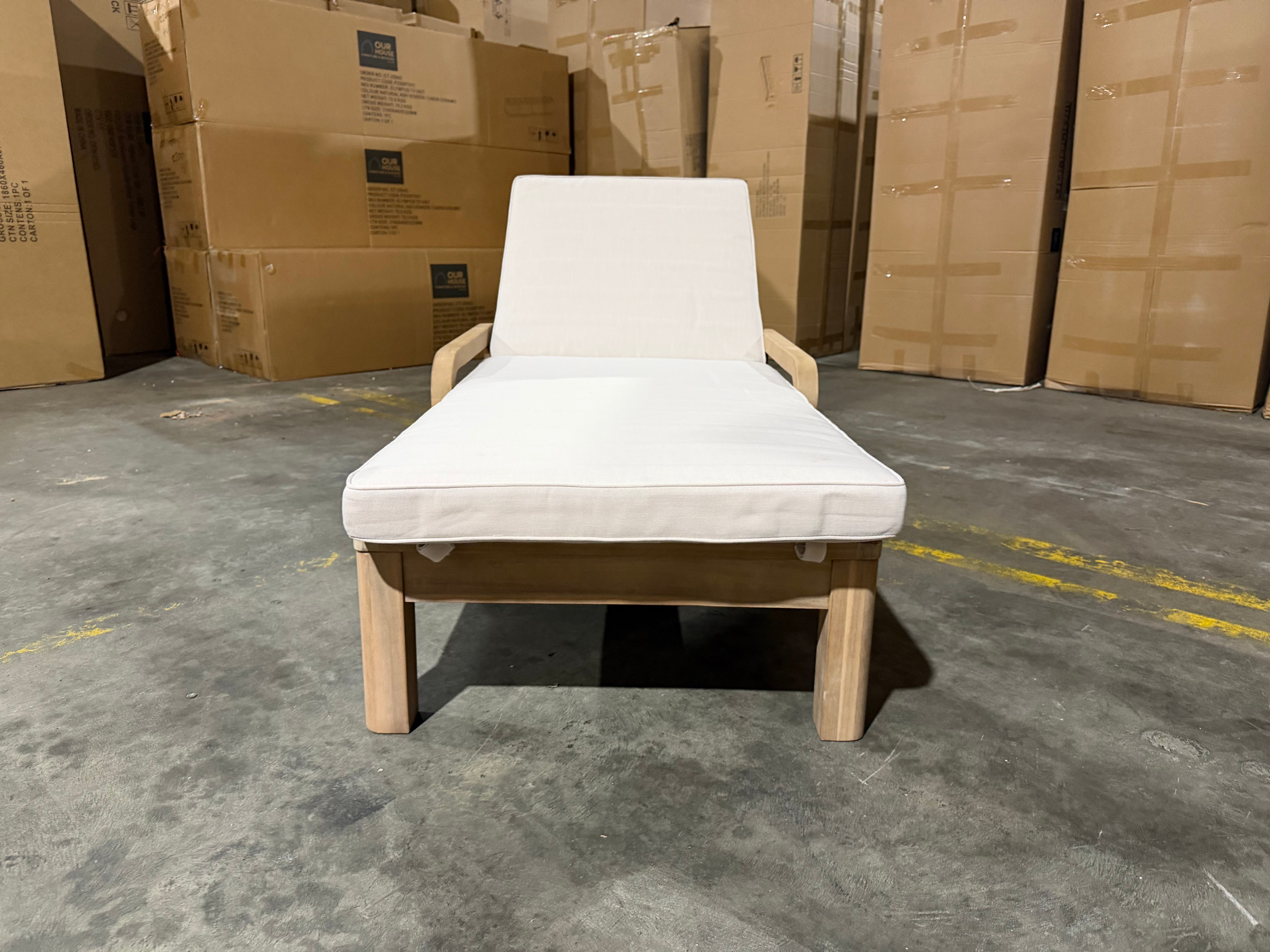 Replay Outdoor Setting Sunlounge With Cushion