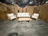 Replay 4pce Outdoor Lounge 3 seater 2 x Singles & Coffee Table