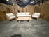 Replay 4pce Outdoor Lounge 3 seater 2 x Singles & Coffee Table