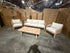 Replay 4pce Outdoor Lounge 3 seater 2 x Singles & Coffee Table