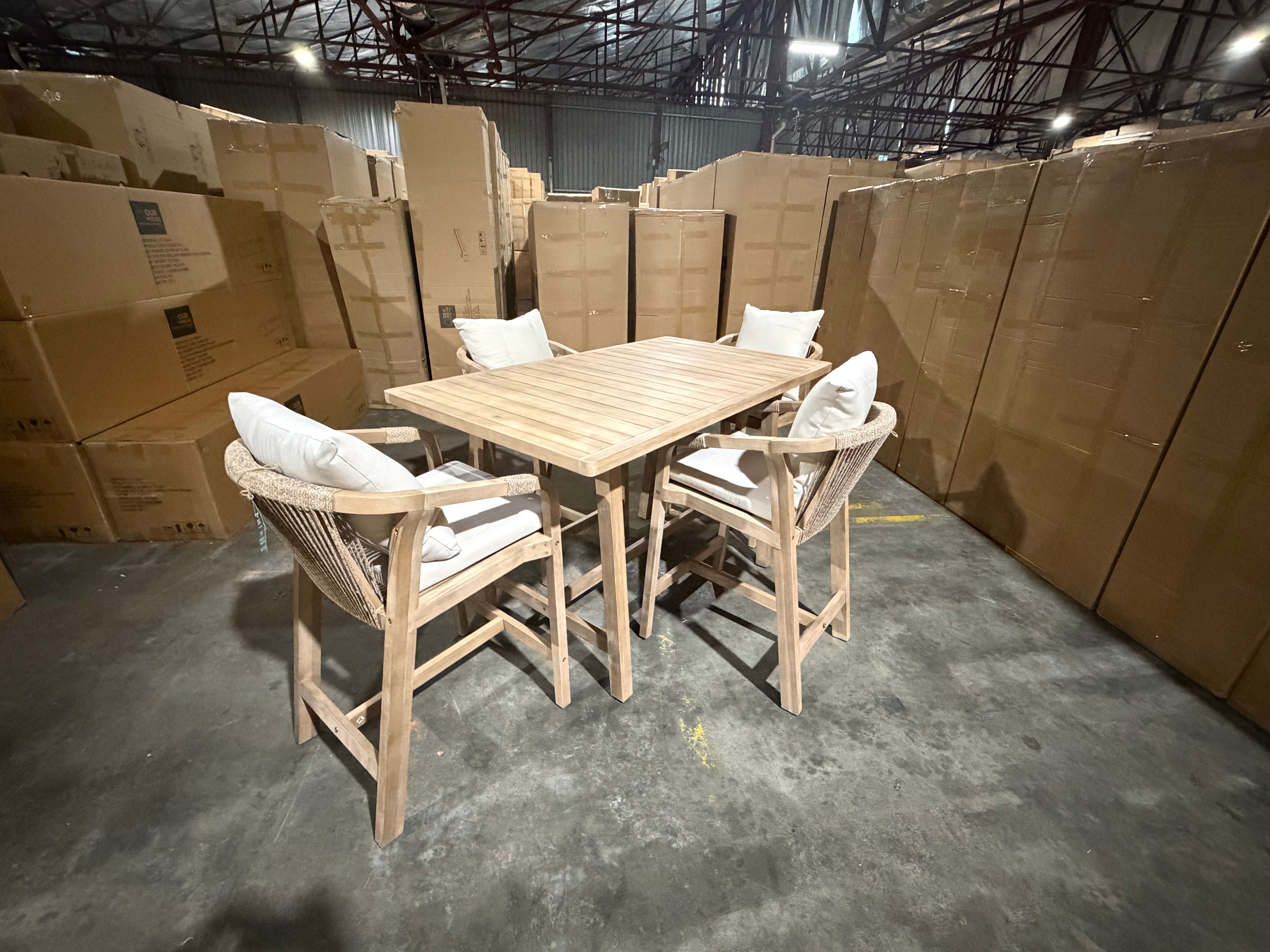 Replay 5pce Outdoor Bar Set