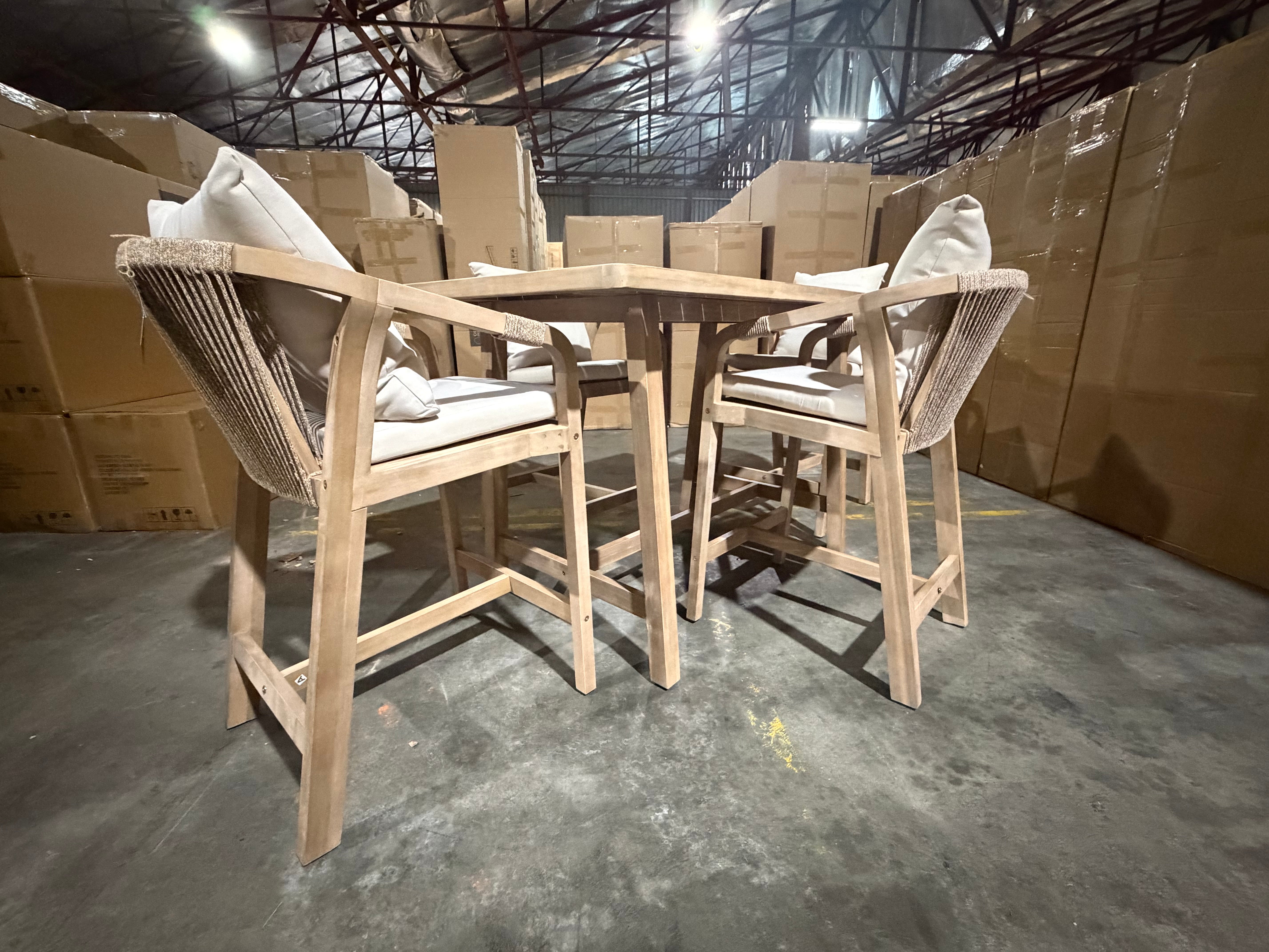 Replay 5pce Outdoor Bar Set