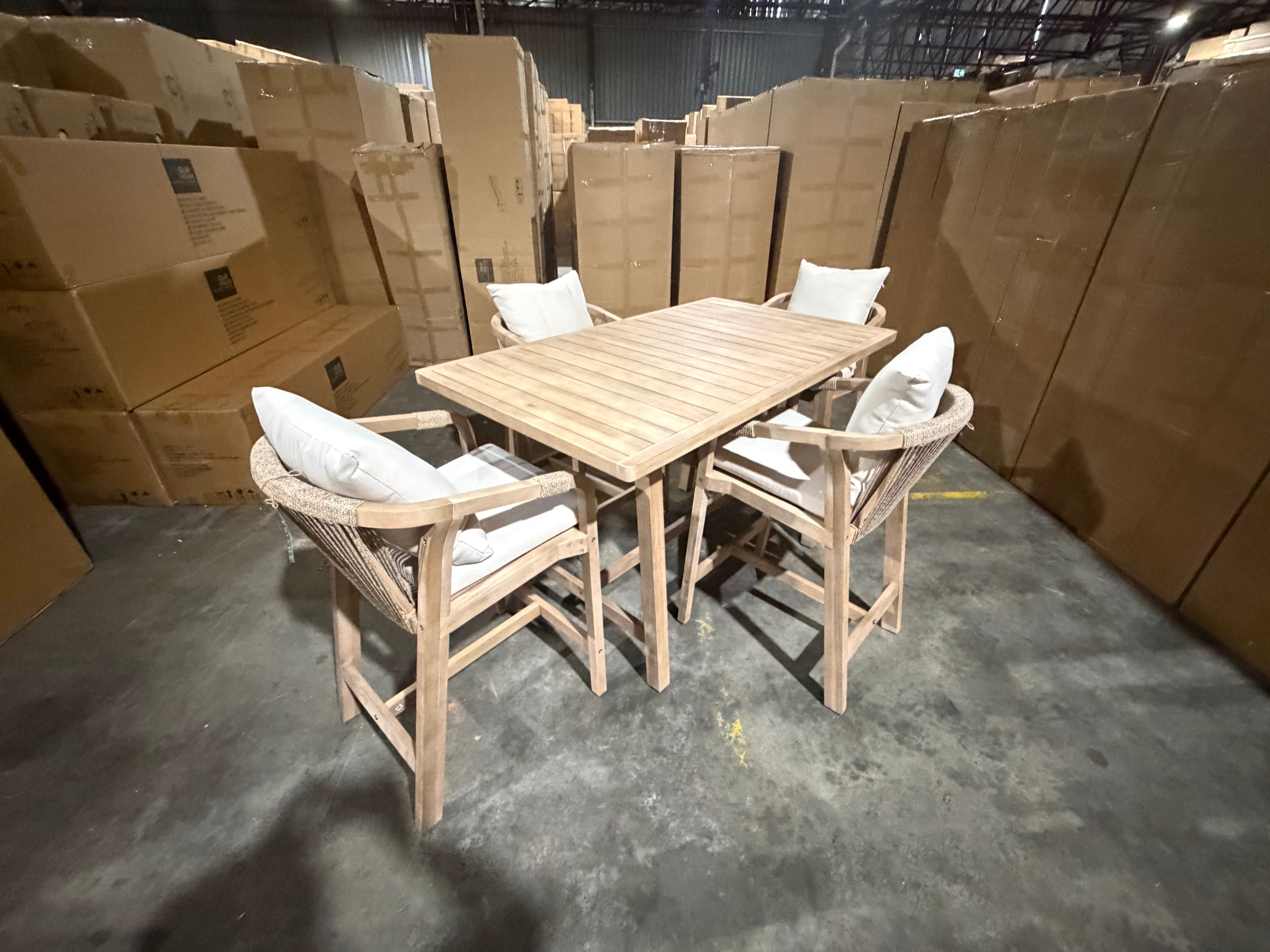 Replay 5pce Outdoor Bar Set